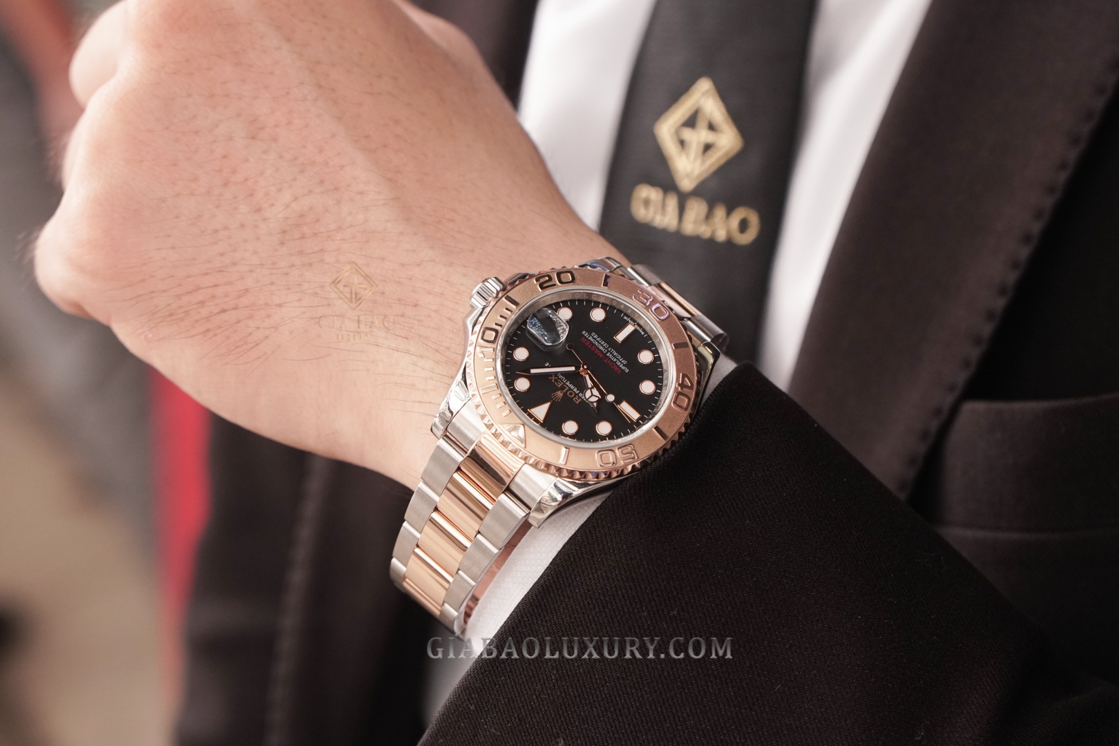 Đồng Hồ Rolex Yacht-Master 116621 Mặt Số Đen (Like New)
