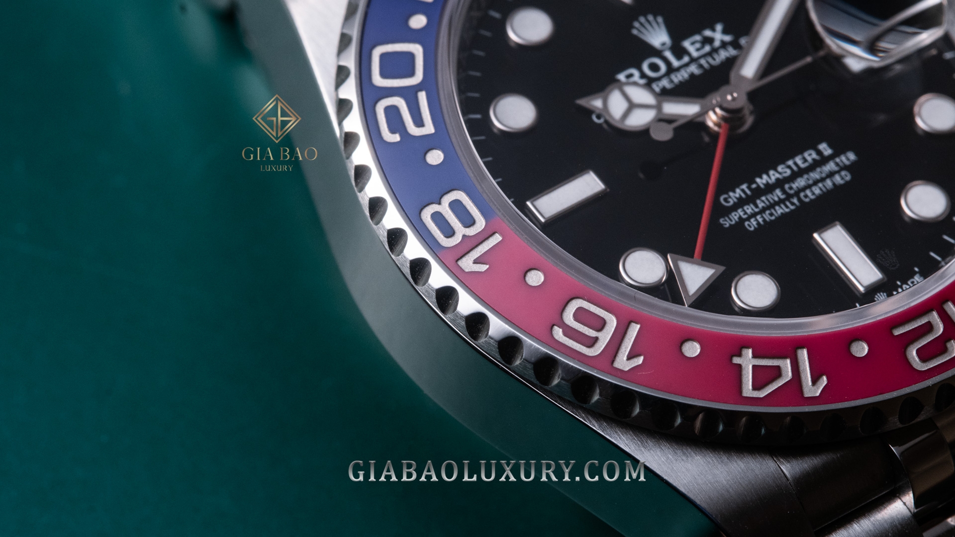 Đồng Hồ Rolex GMT Master II 126710 BLRO Mark I " rất hiếm"