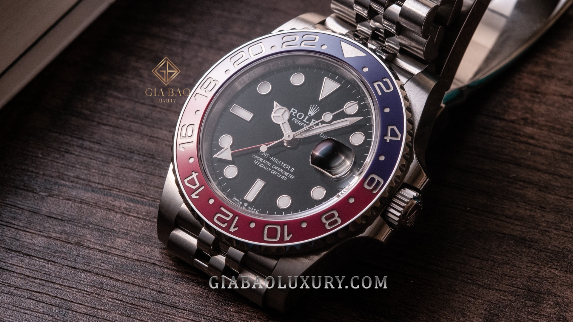 Đồng Hồ Rolex GMT Master II 126710 BLRO Mark I " rất hiếm"