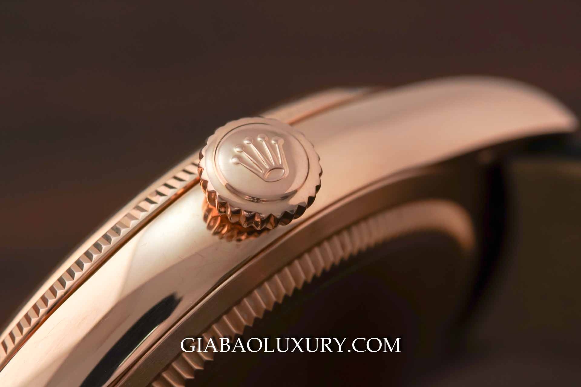 Đồng Hồ Rolex Cellini Time 50505 Mặt Số Trắng