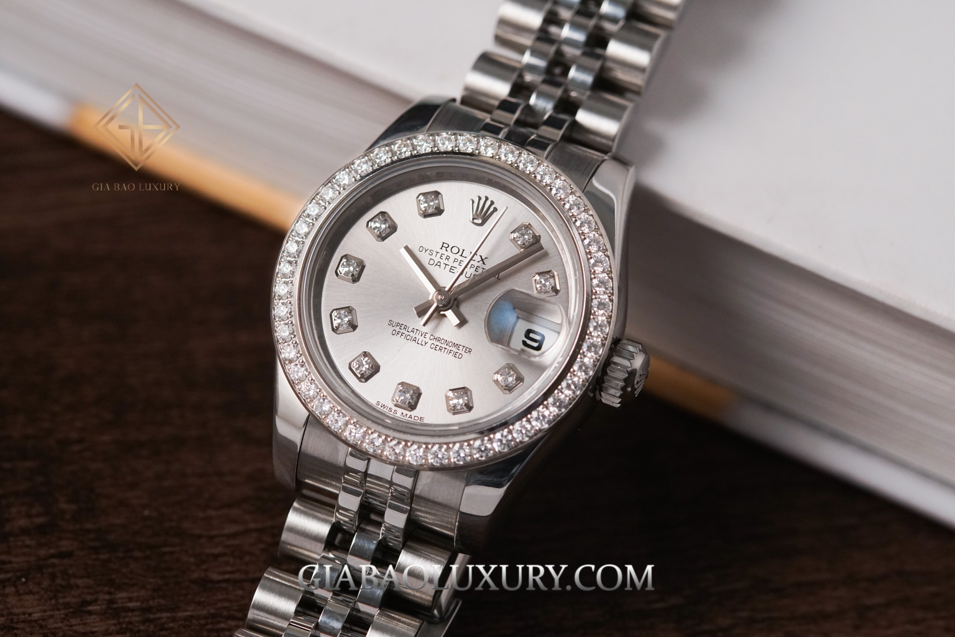 Đồng Hồ Rolex Oyster Perpetual Lady-Datejust 26 ref. 179384