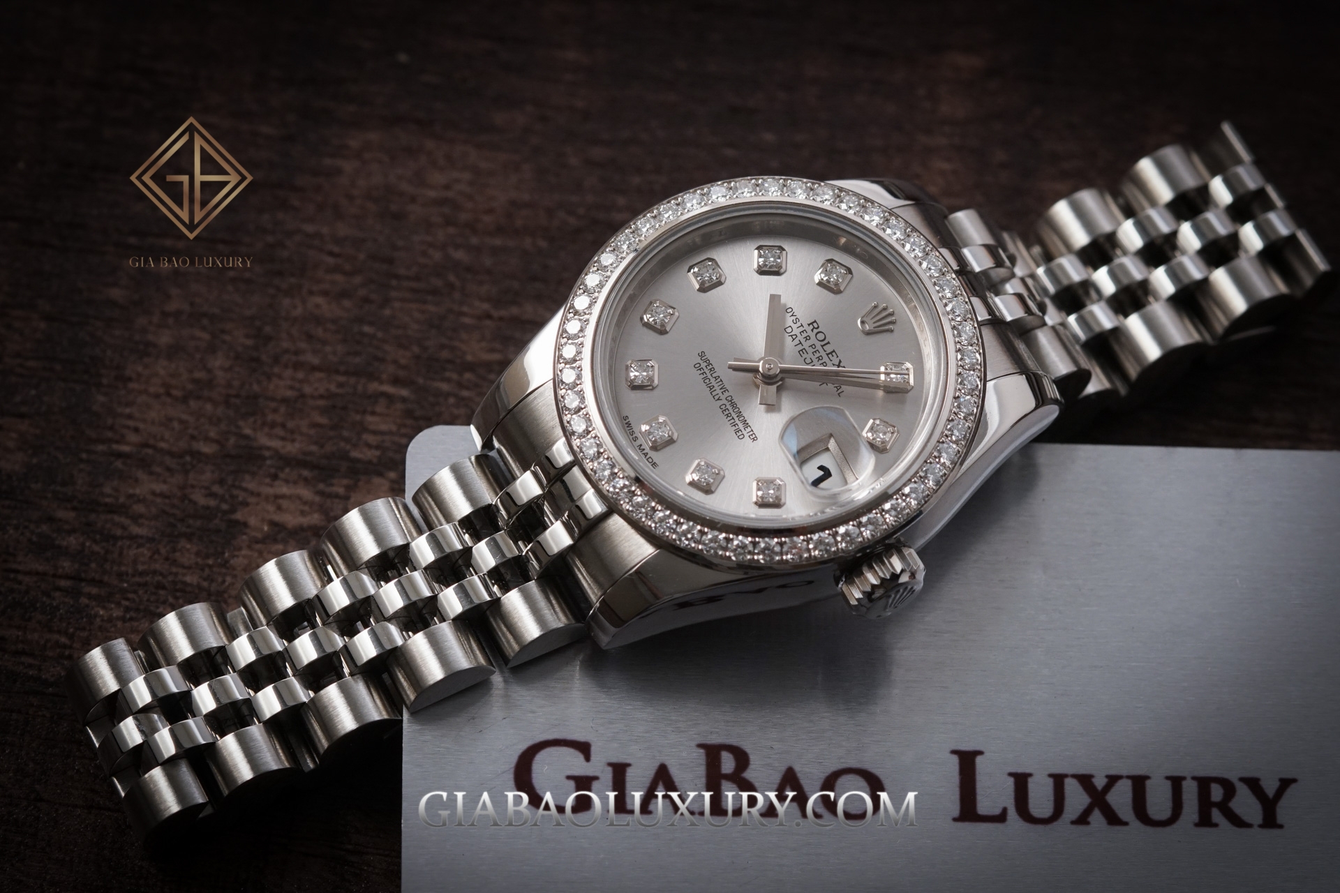 Đồng Hồ Rolex Oyster Perpetual Lady-Datejust 26 ref. 179384