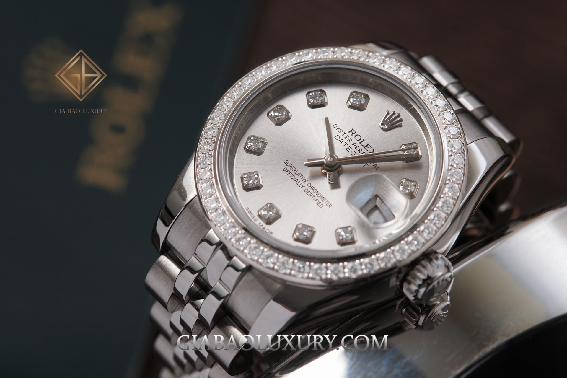 Đồng Hồ Rolex Oyster Perpetual Lady-Datejust 26 ref. 179384
