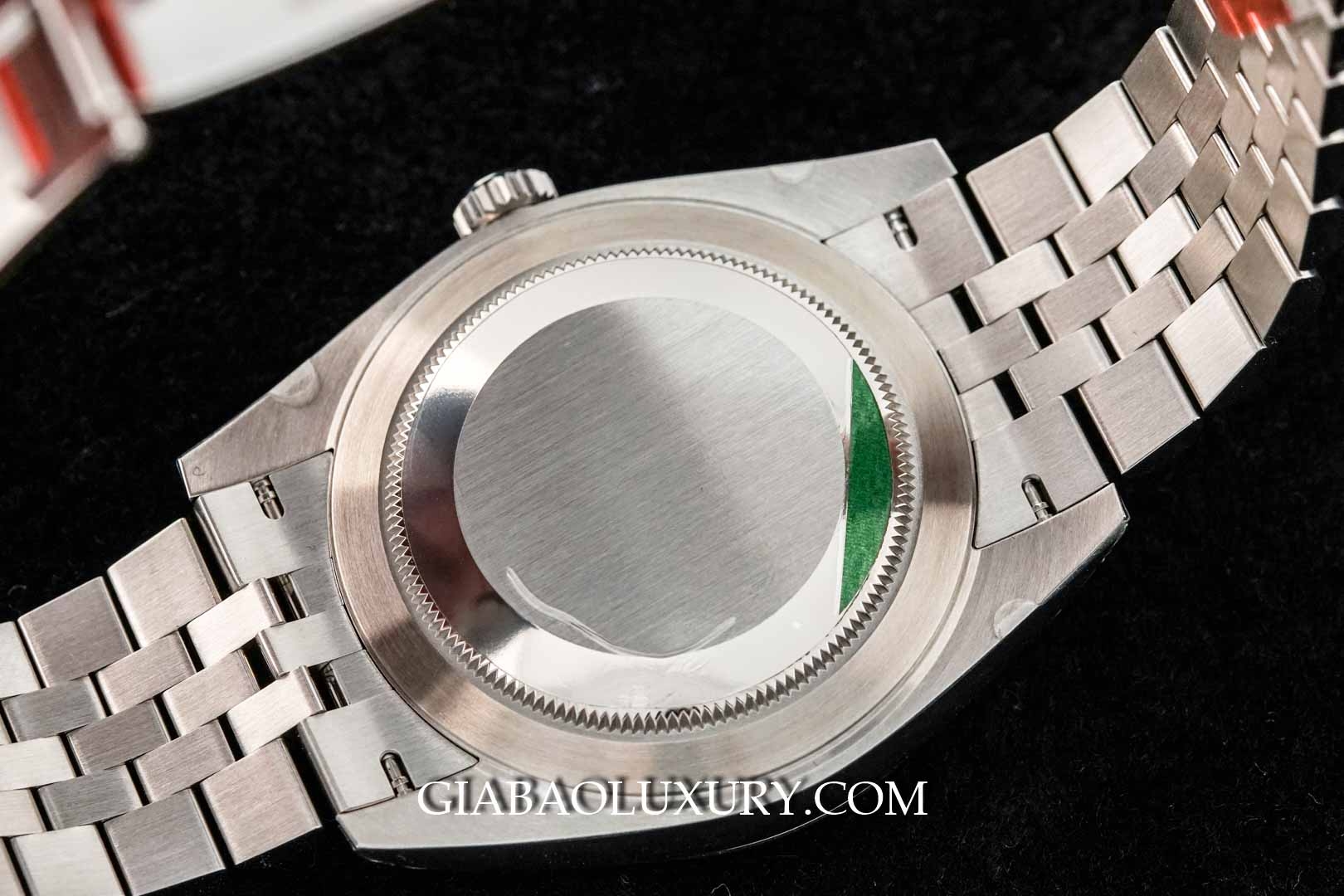 Đồng Hồ Rolex Datejust 126300 Mặt Số Xanh Cọc Số Dạ Quang