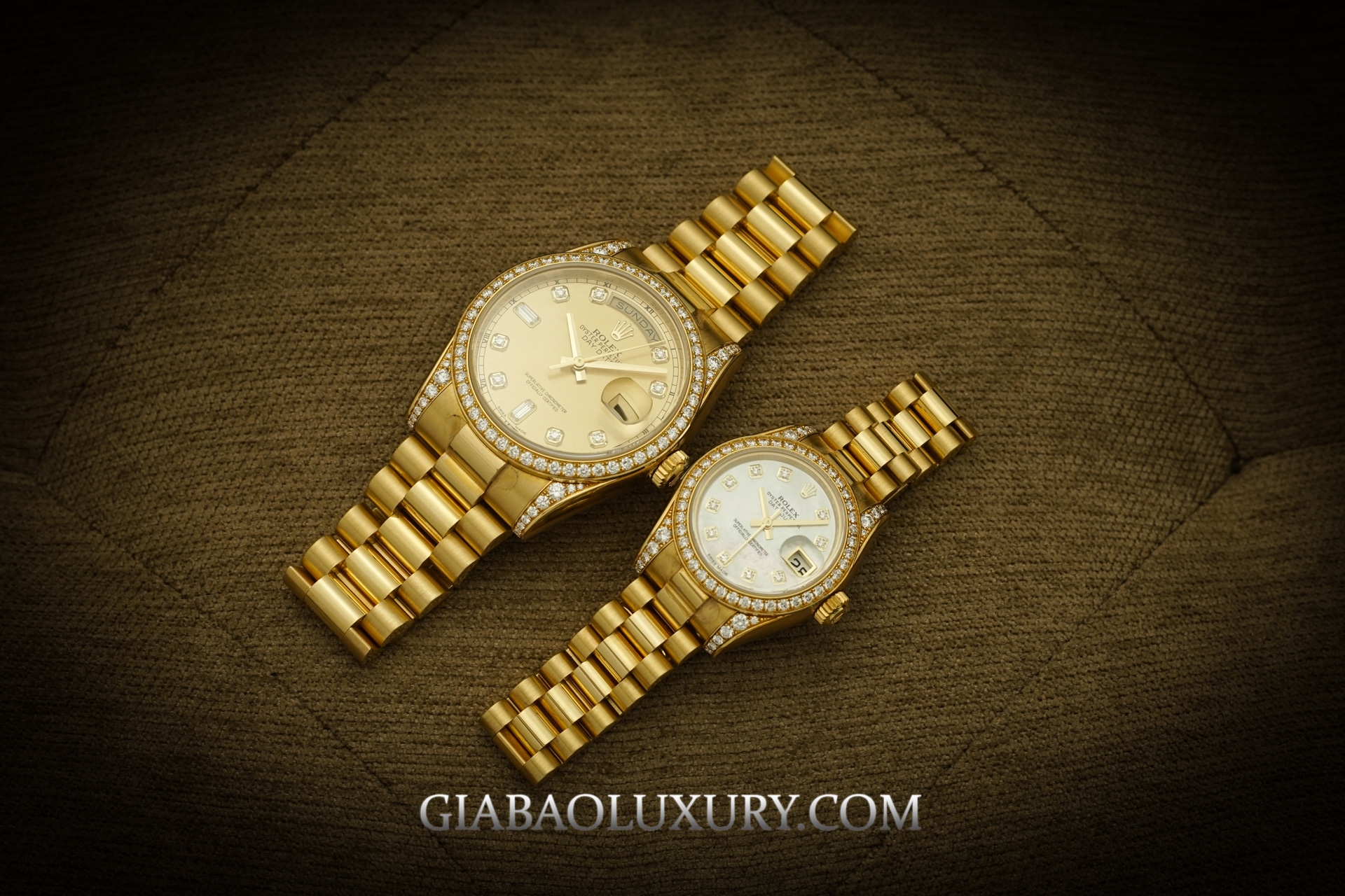 Review đồng hồ Rolex Day-Date 36mm 118388 và Rolex Lady Datejust 26mm 179158