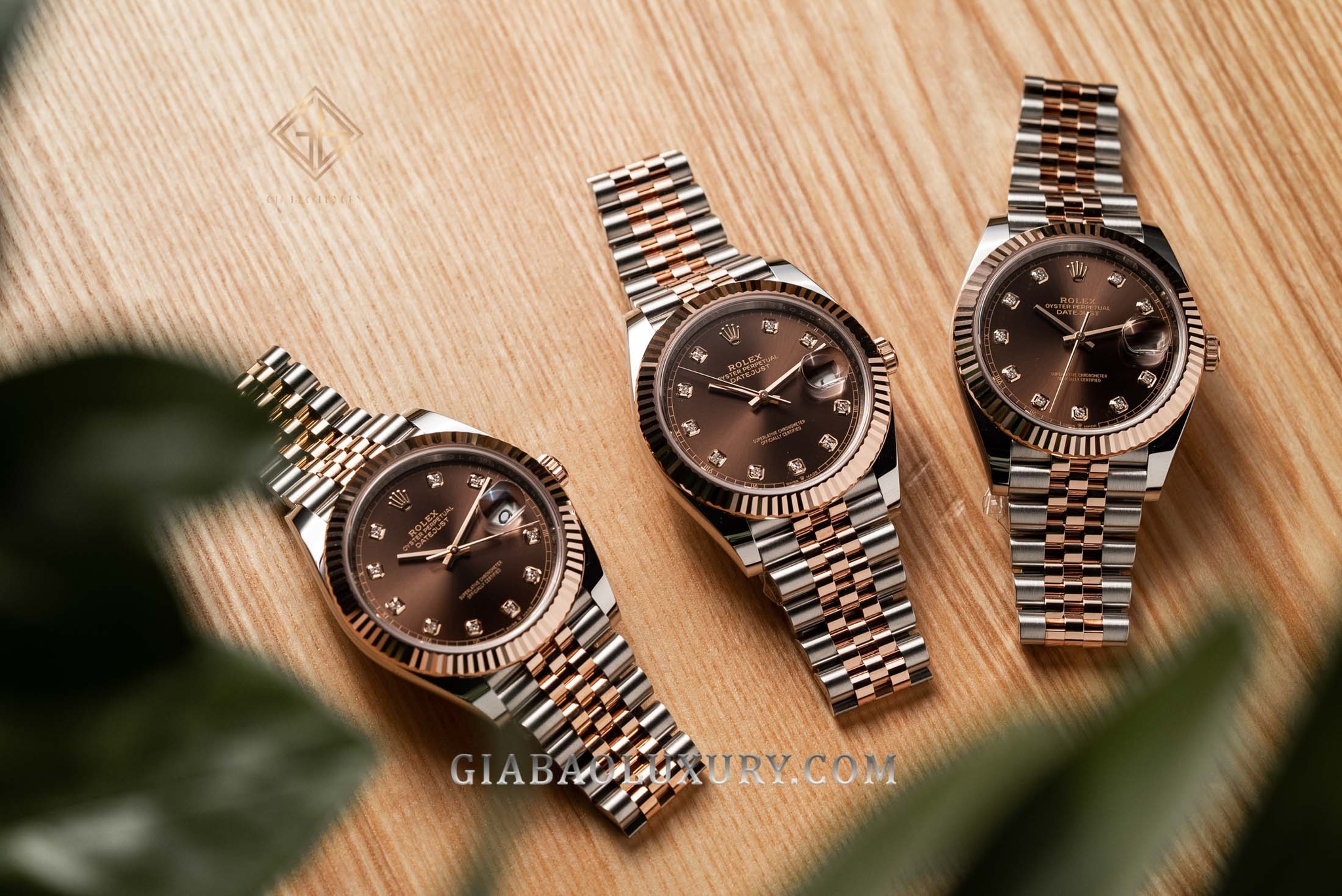 Đồng Hồ Rolex Datejust 41 126331 Mặt Số Chocolate Nạm Kim Cương