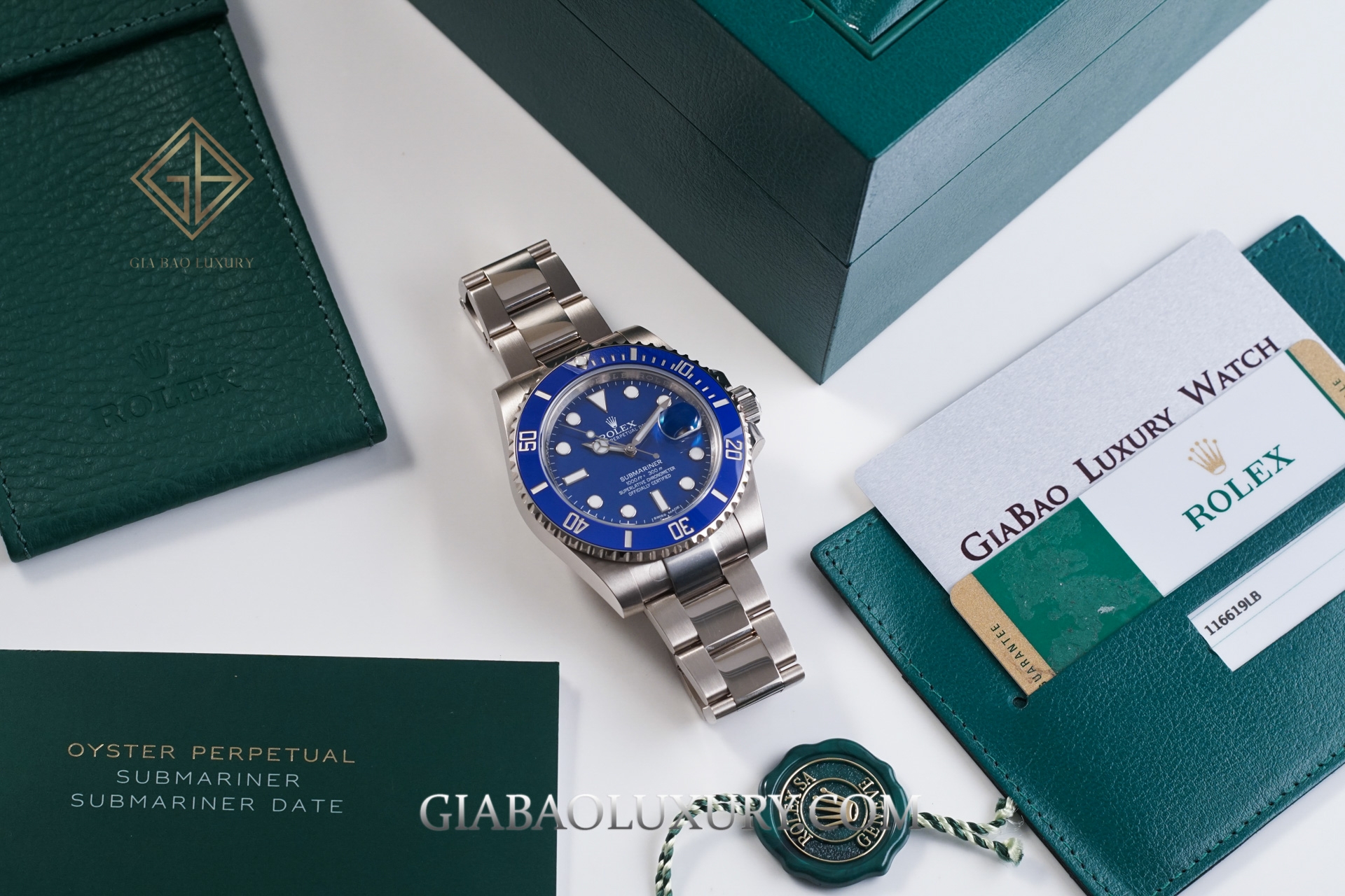 Đồng Hồ Rolex Submariner Date 116619LB