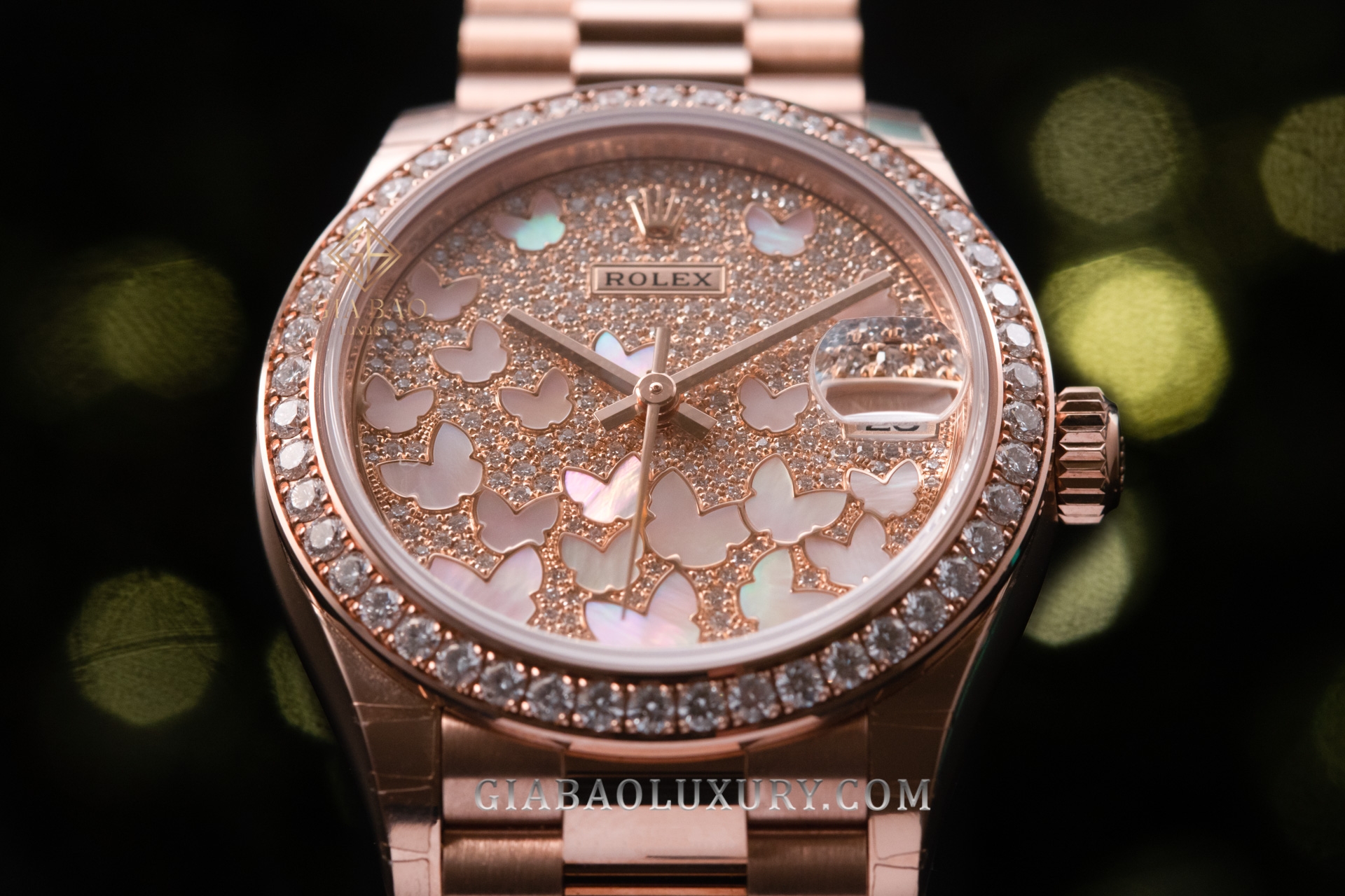 Đồng Hồ Rolex Datejust 31 278285RBR Mặt Số Butterfly