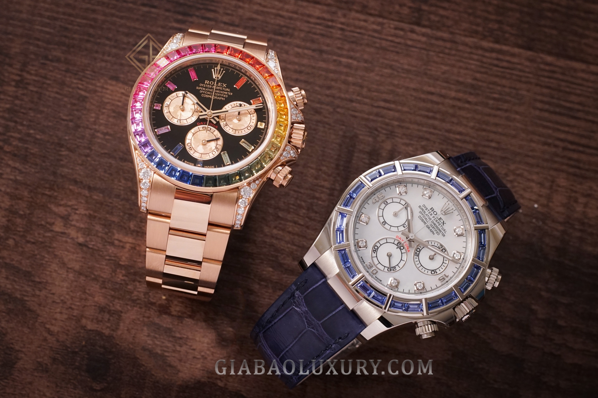 Review đồng hồ Rolex Cosmograph Daytona Rainbow 116595RBOW