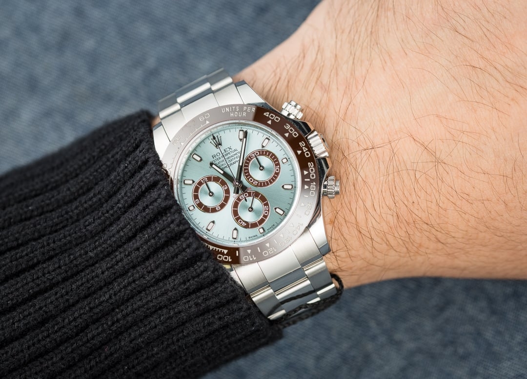 Đồng hồ Rolex Daytona ref. 116506 Platinum “Ice Blue”