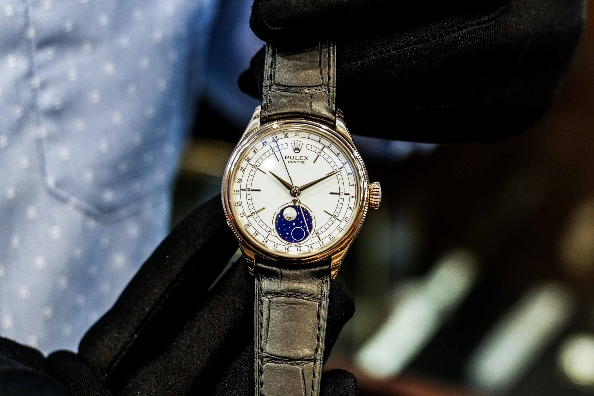 Đồng Hồ Rolex Cellini MoonPhase 50535