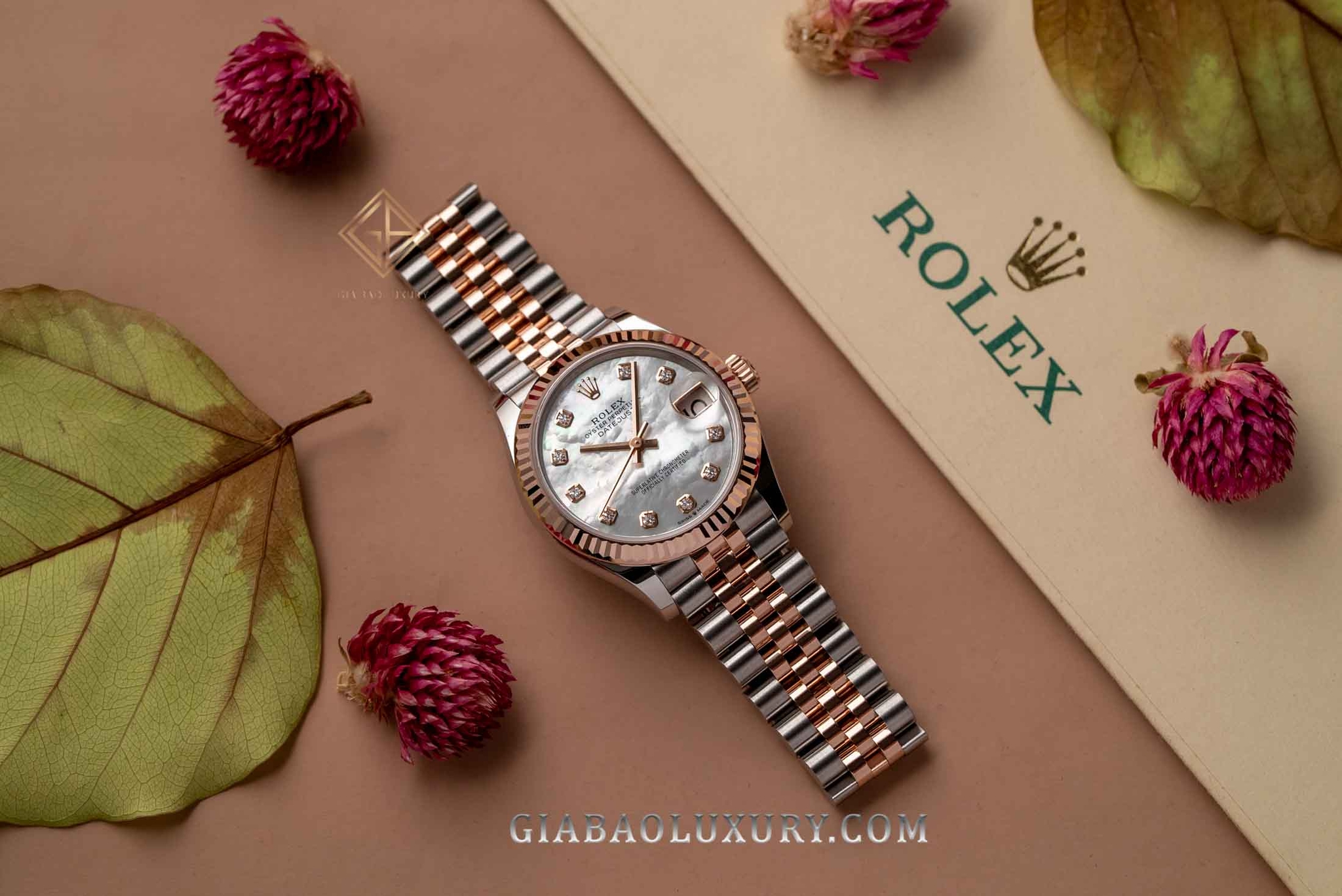 Đồng Hồ Rolex Datejust 31 278271 Mặt Số Vỏ Trai Trắng