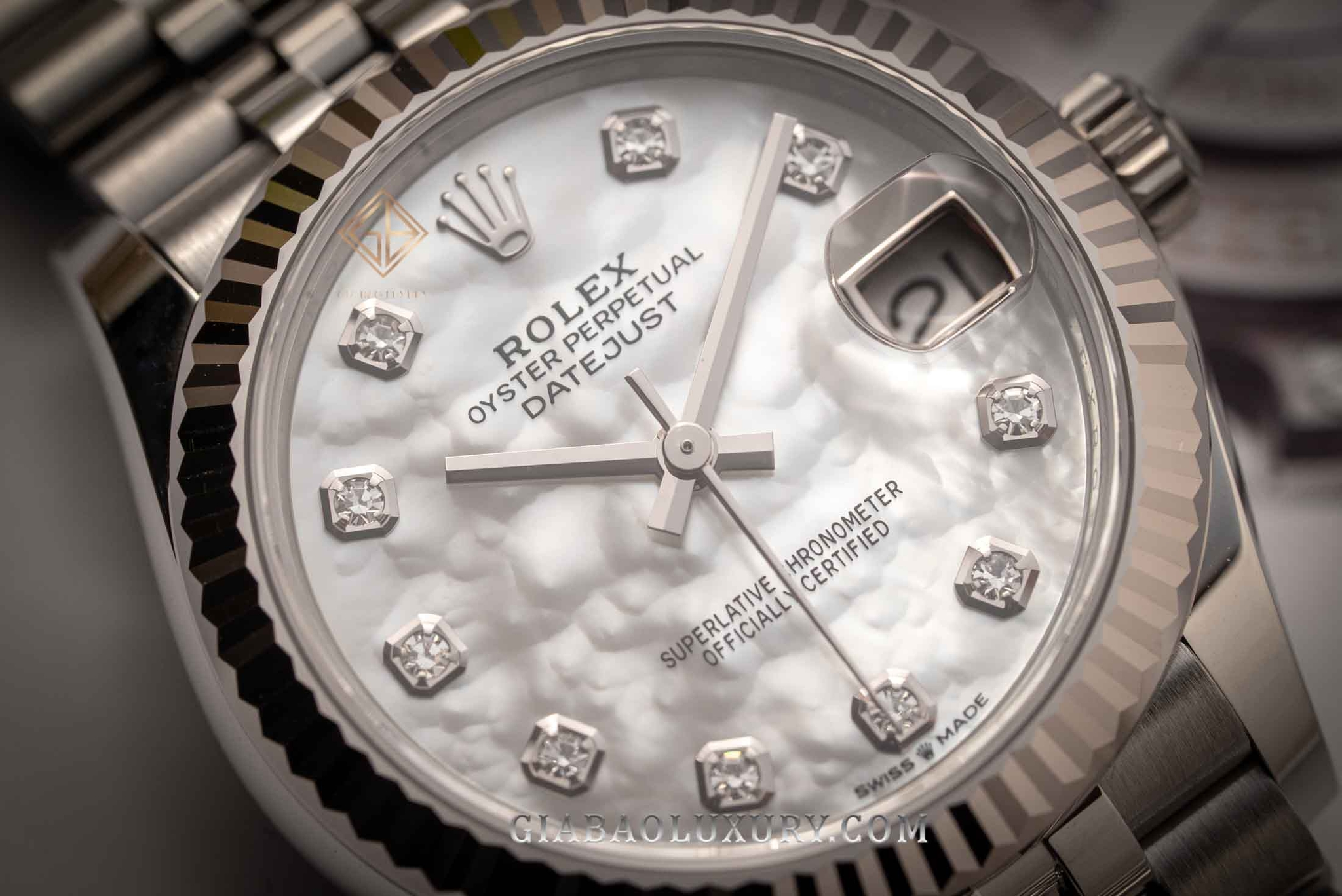 Đồng Hồ Rolex Datejust 278274 Mặt Số Vỏ Trai