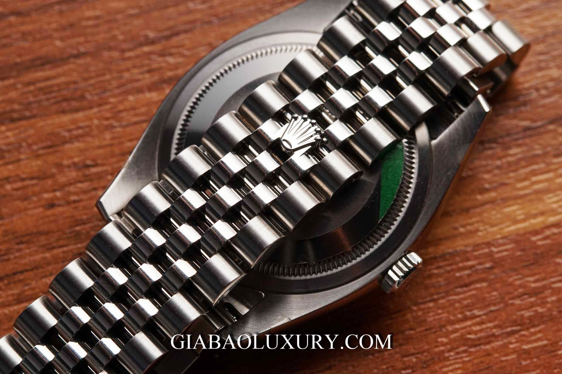 Đồng Hồ Rolex Datejust 116234 Mặt Số Xanh Nạm Kim Cương