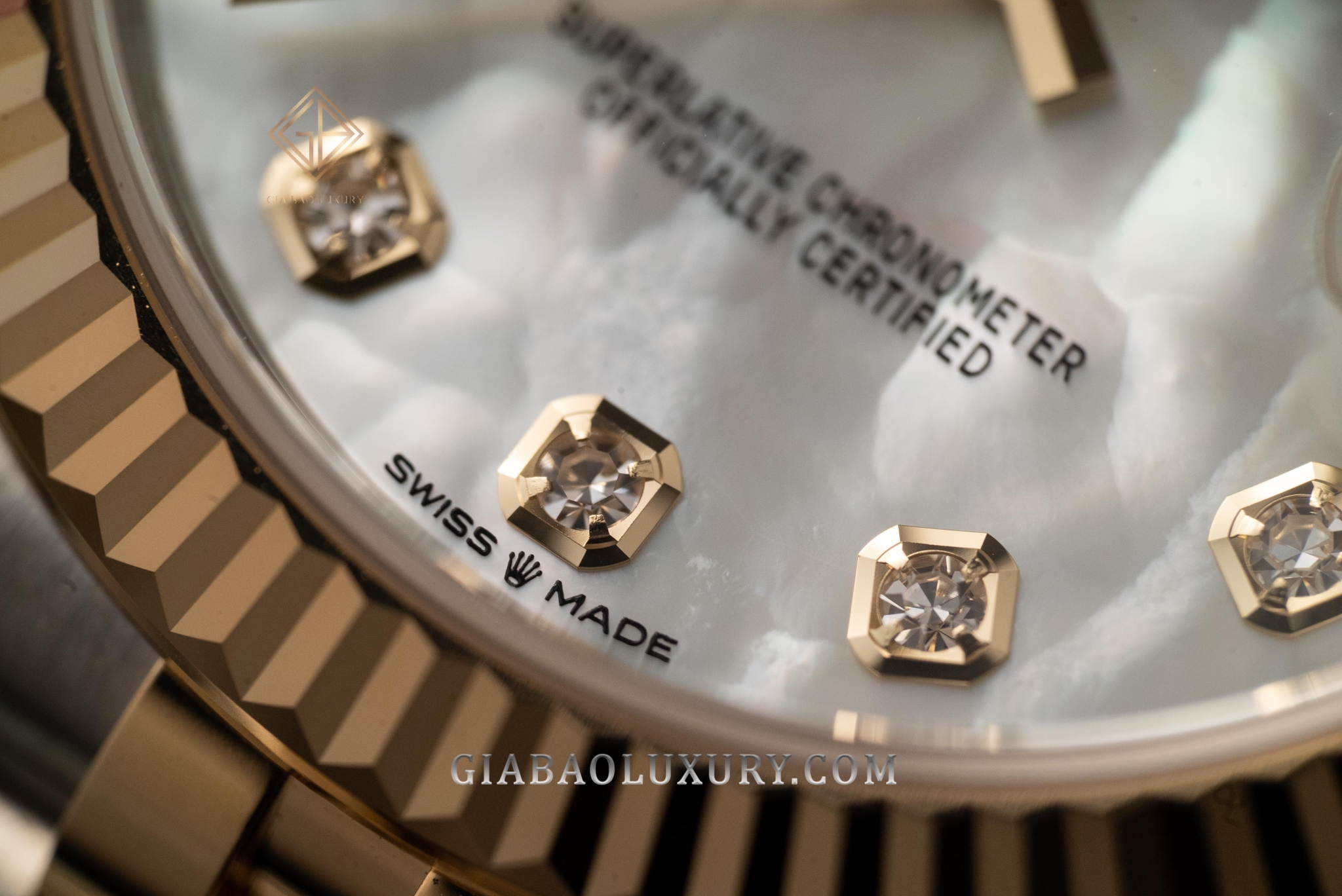 Đồng Hồ Rolex Datejust 31 278273 Mặt Vỏ Trai Trắng