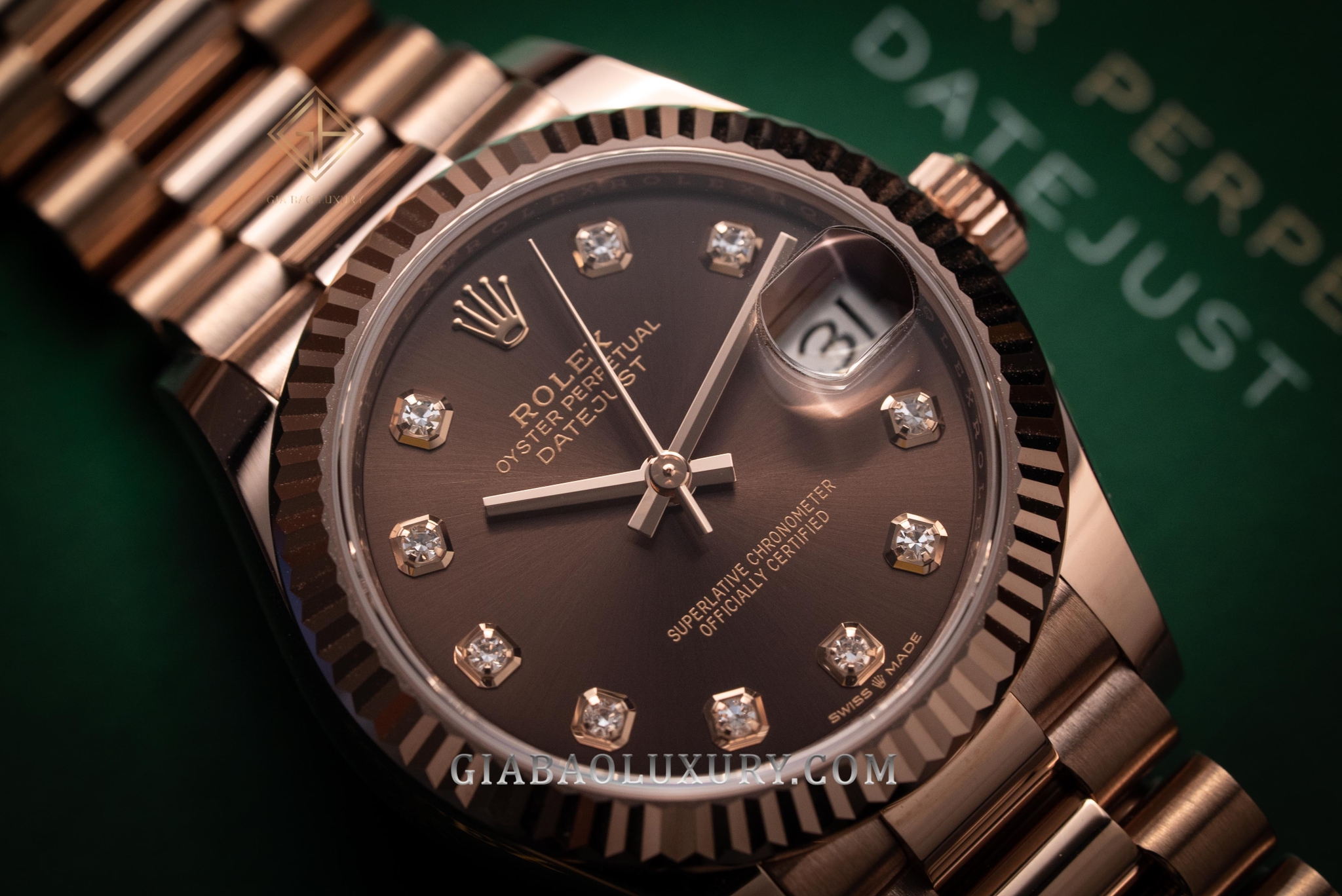 Đồng hồ Rolex Datejust 31 ref. 278275-0010 dây đeo President