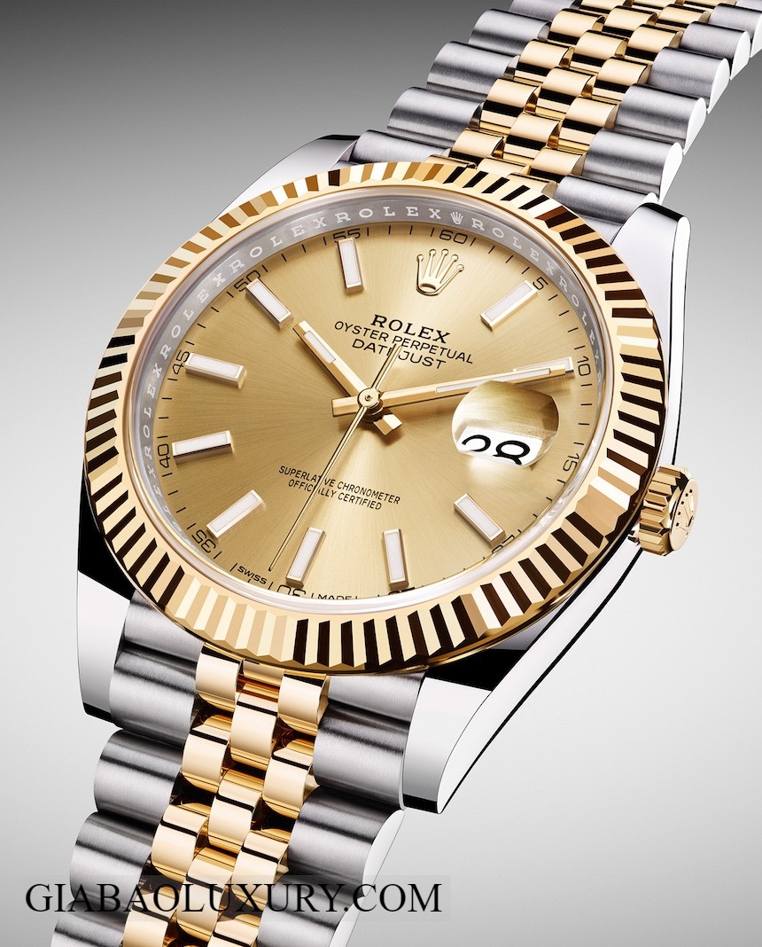Đồng Hồ Rolex Datejust 126333 Mặt Số Champagne