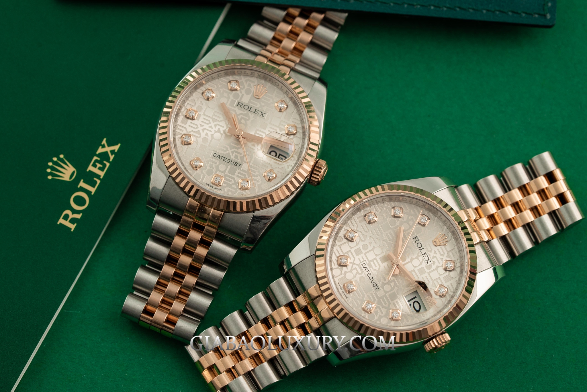 Đồng Hồ Rolex Datejust 116231 Mặt Số Vi Tính Trắng