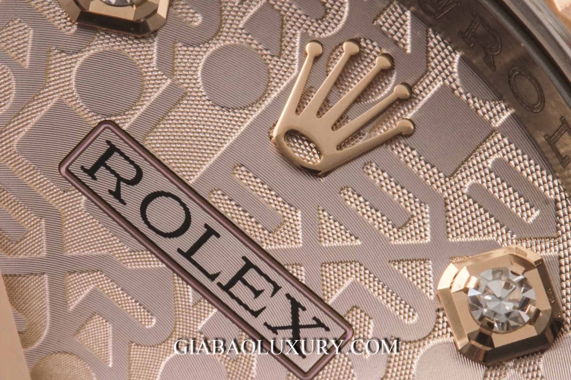 Đồng Hồ Rolex Datejust 116231 Mặt Số Vi Tính Hồng