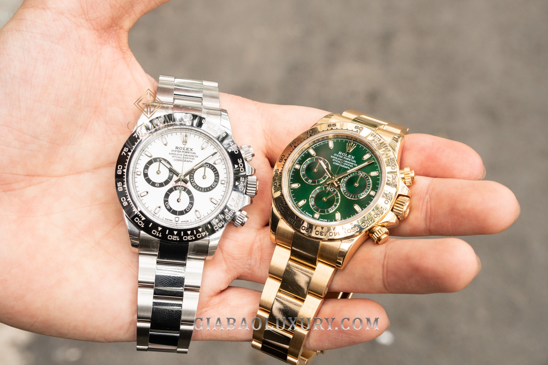 Đồng Hồ Rolex Cosmograph Daytona 116508 Mặt Số Xanh Lá