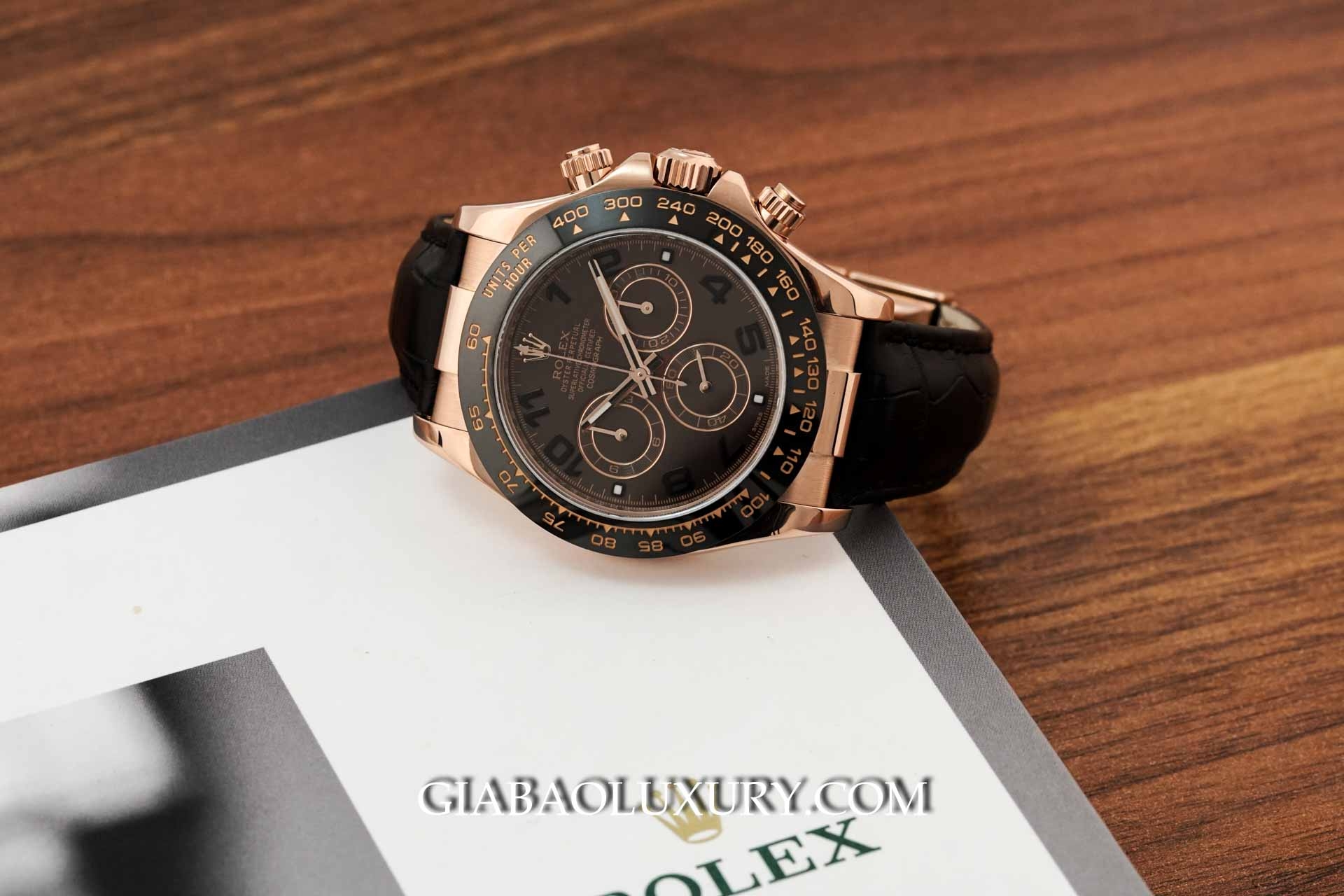 Đồng hồ Rolex Cosmograph Daytona 116515LN Mặt số chocolate