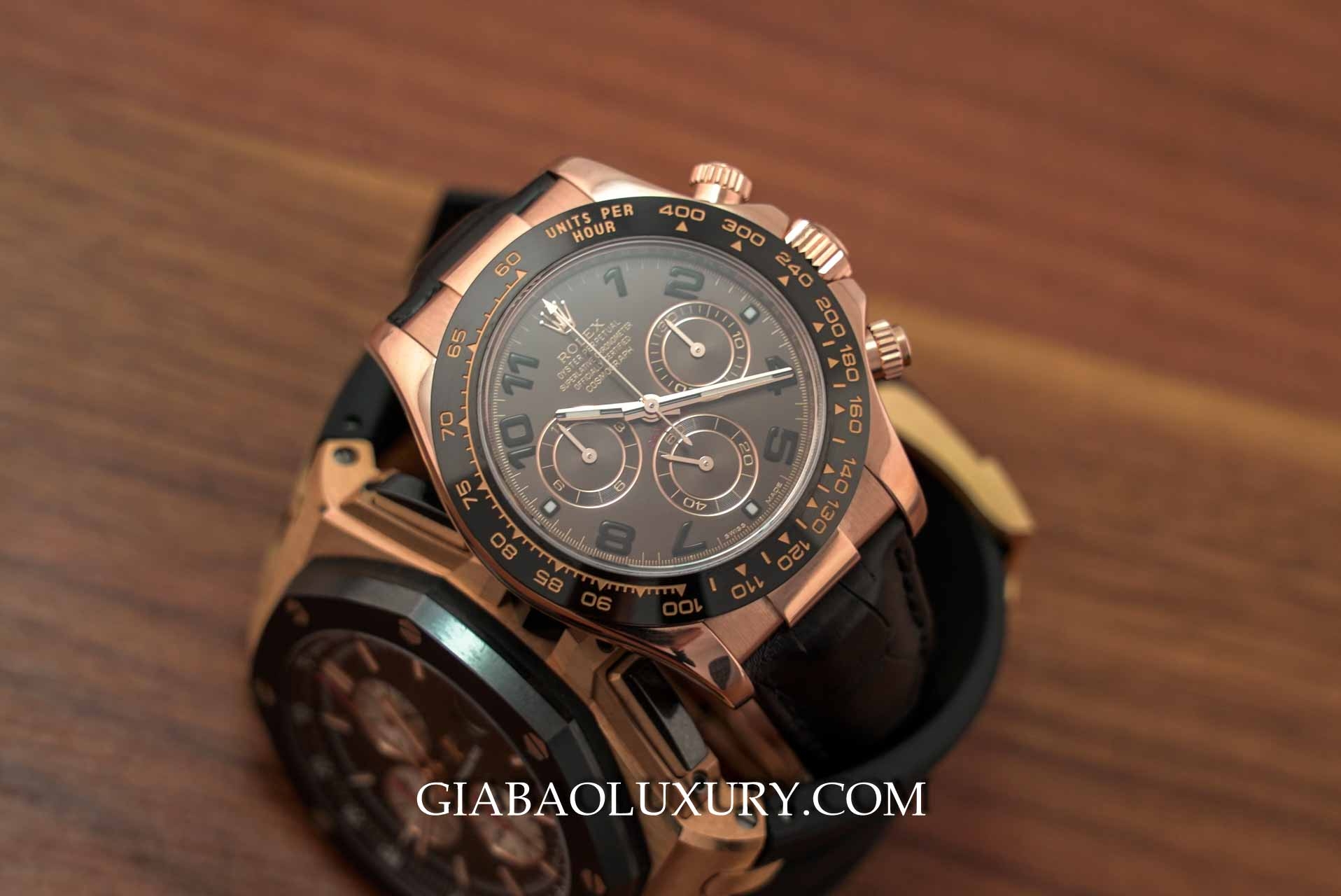 Đồng hồ Rolex Cosmograph Daytona 116515LN Mặt số chocolate