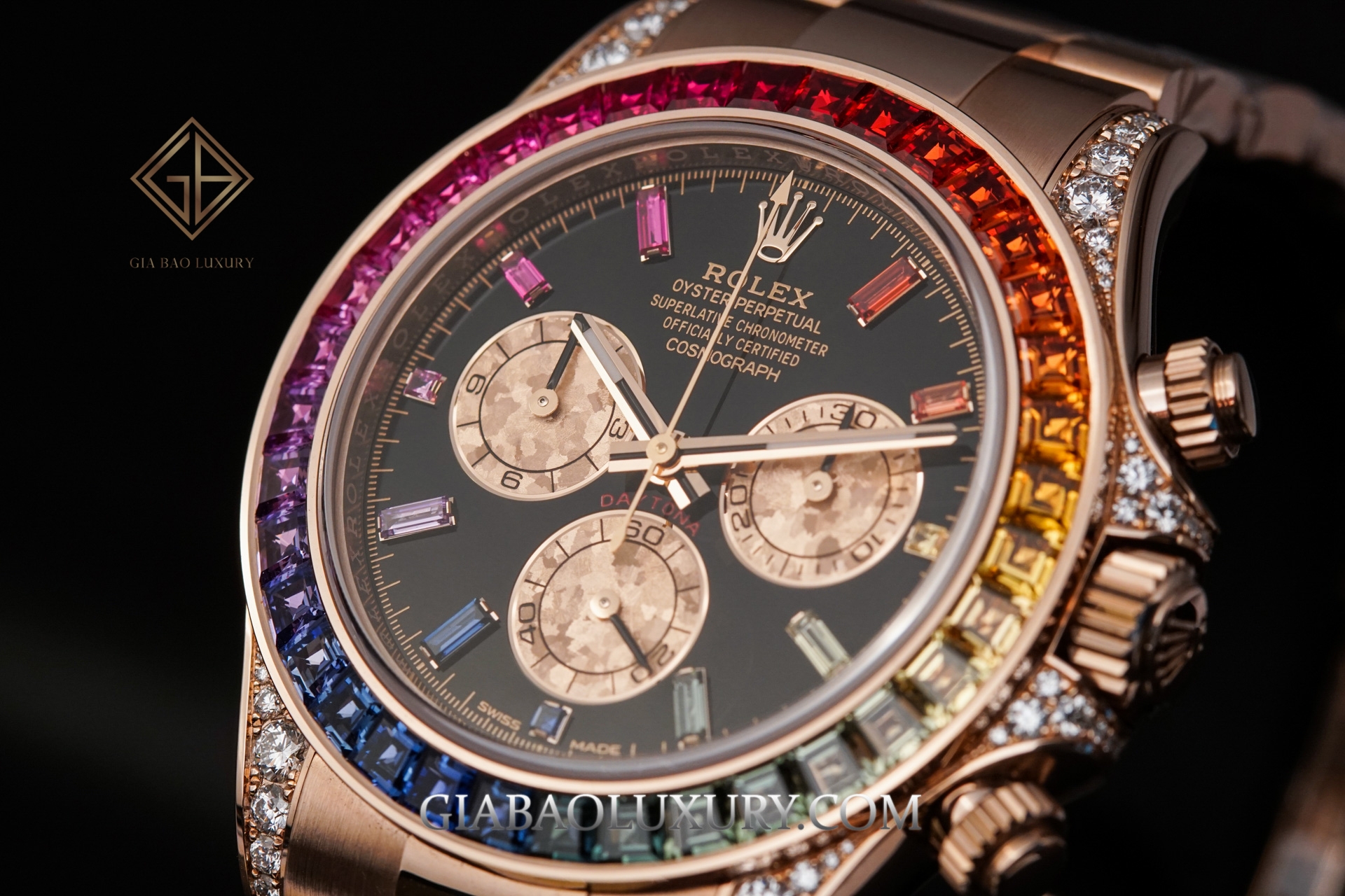 Review Đồng Hồ Rolex Cosmograph Daytona "Rainbow" 116595RBOW