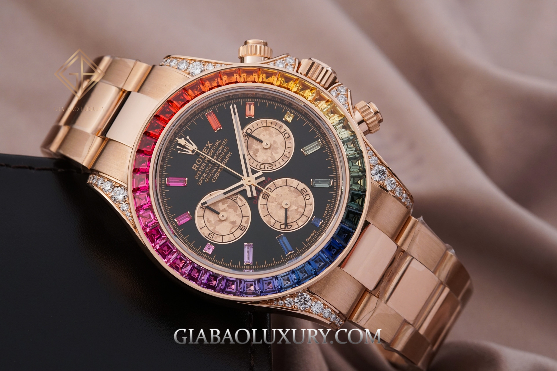 Rolex Daytona Rainbow Everose Gold 116595RBOW