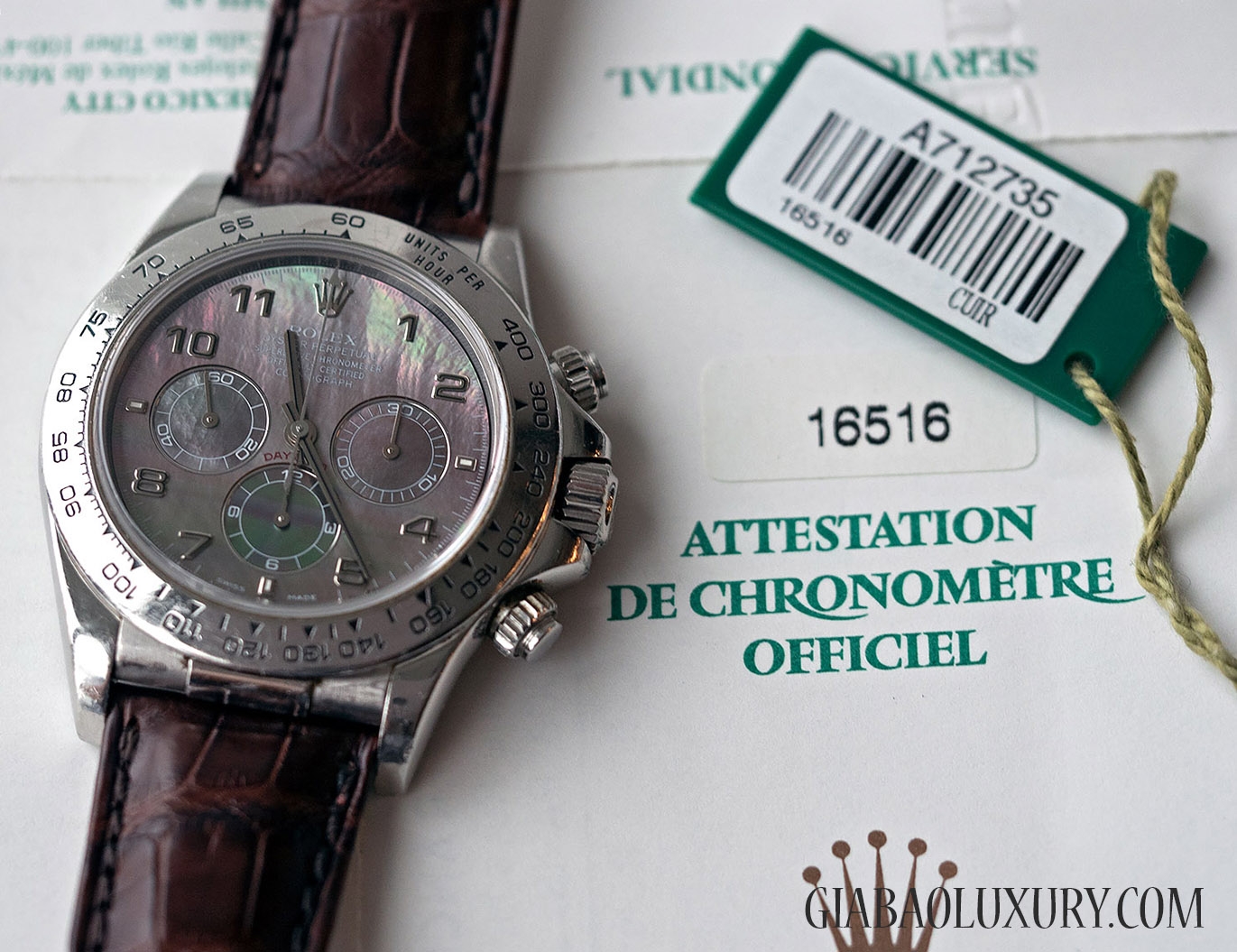 Đồng hồ Rolex Daytona 16516