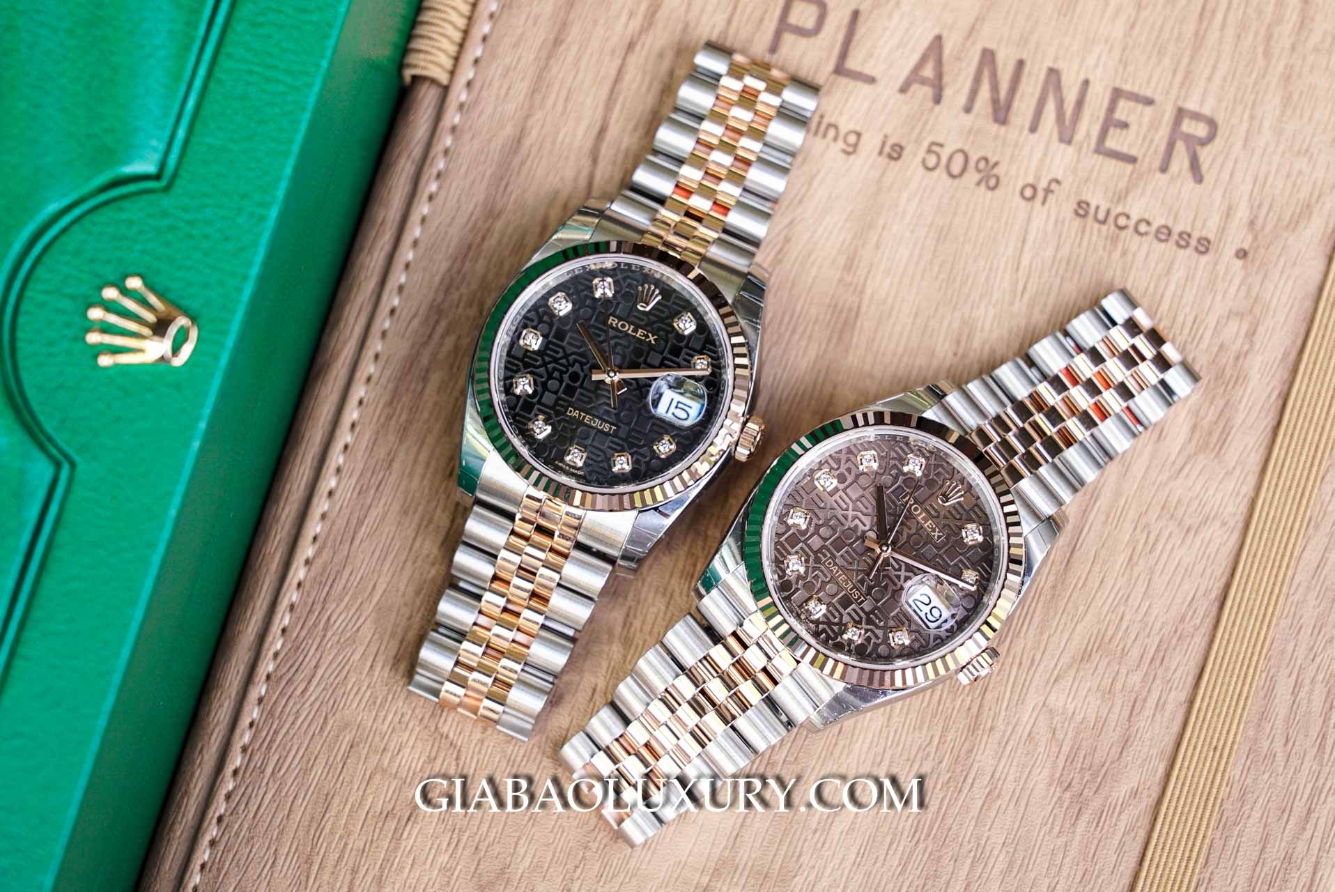 Đồng Hồ Rolex Datejust 126231 Mặt Vi TÍnh Chocolate
