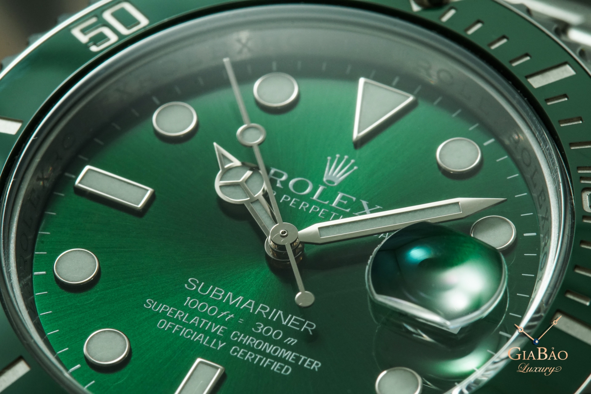 Đồng hồ Rolex Submariner 116610LV Hulk