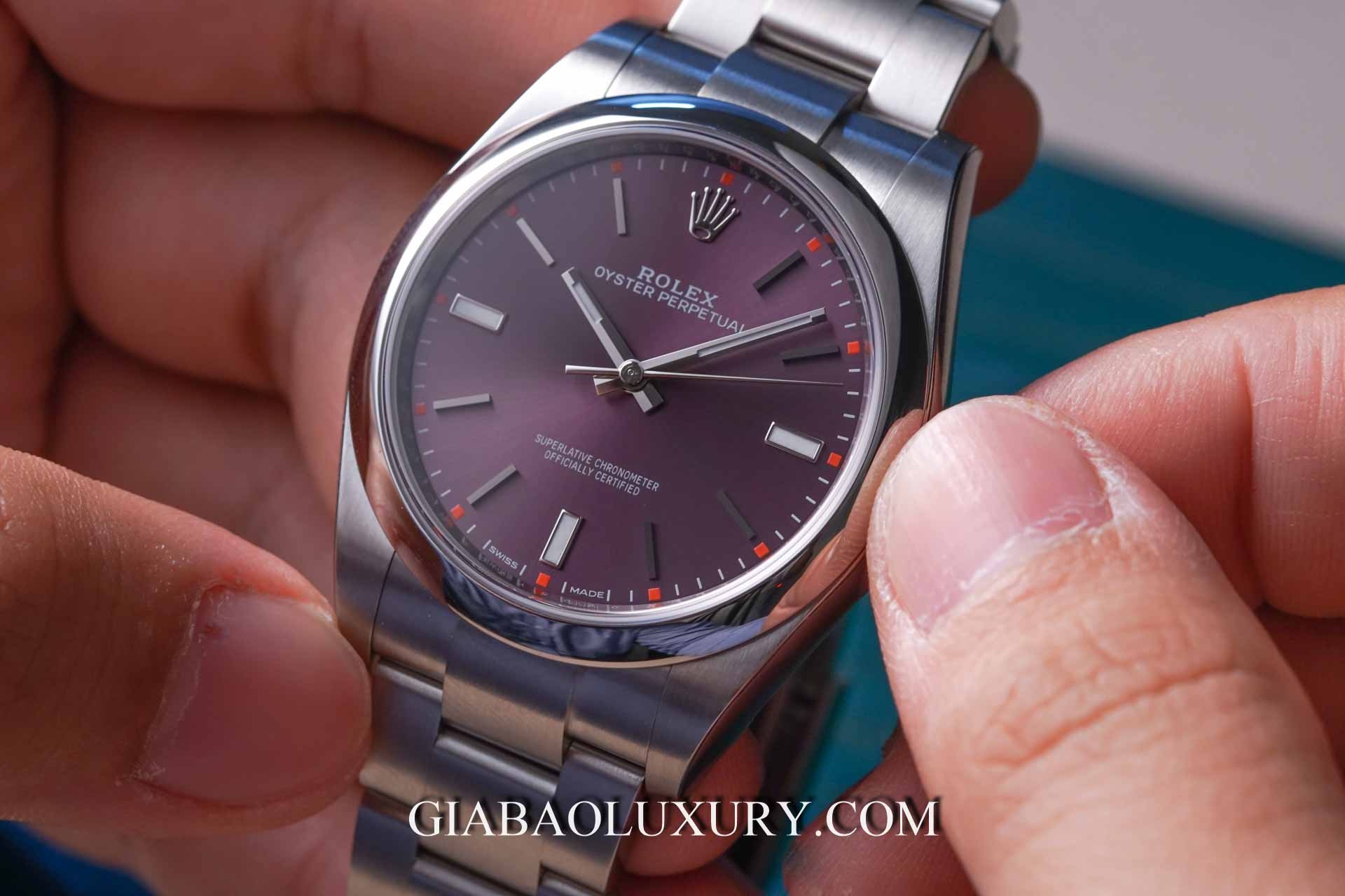 Review đồng hồ Rolex Oyster Perpetual 114300