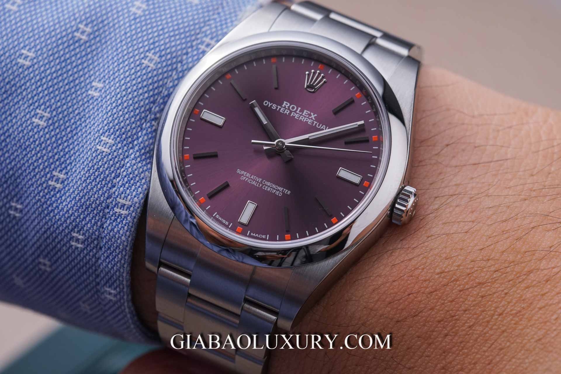Review đồng hồ Rolex Oyster Perpetual 114300