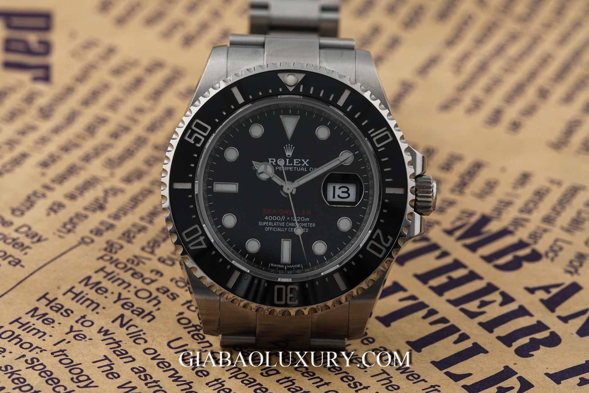 Đồng hồ Rolex Sea-Dweller 126600