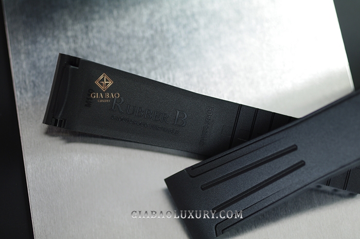 Dây cao su Rubber B dành cho đồng hồ Rolex Sky-Dweller vỏ YG WG RG dây da - VulChromatic®