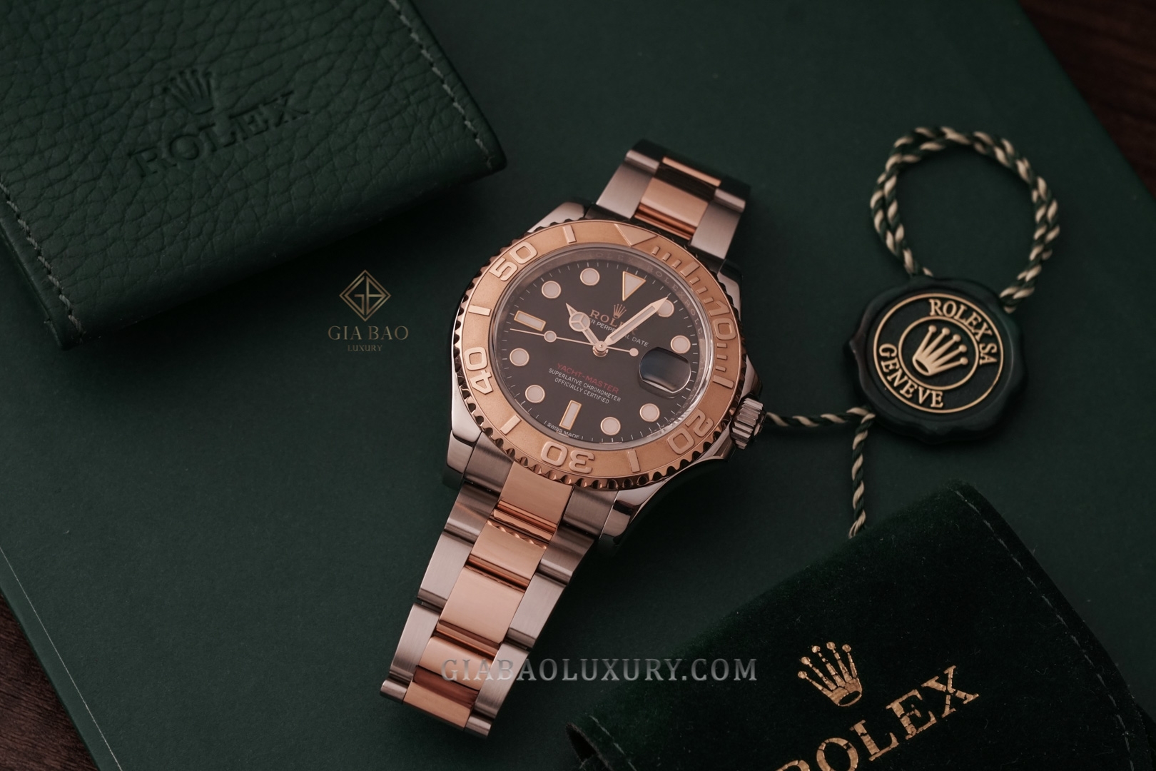 Đồng Hồ Rolex Yacht-Master 116621 Mặt Số Đen (Like New)