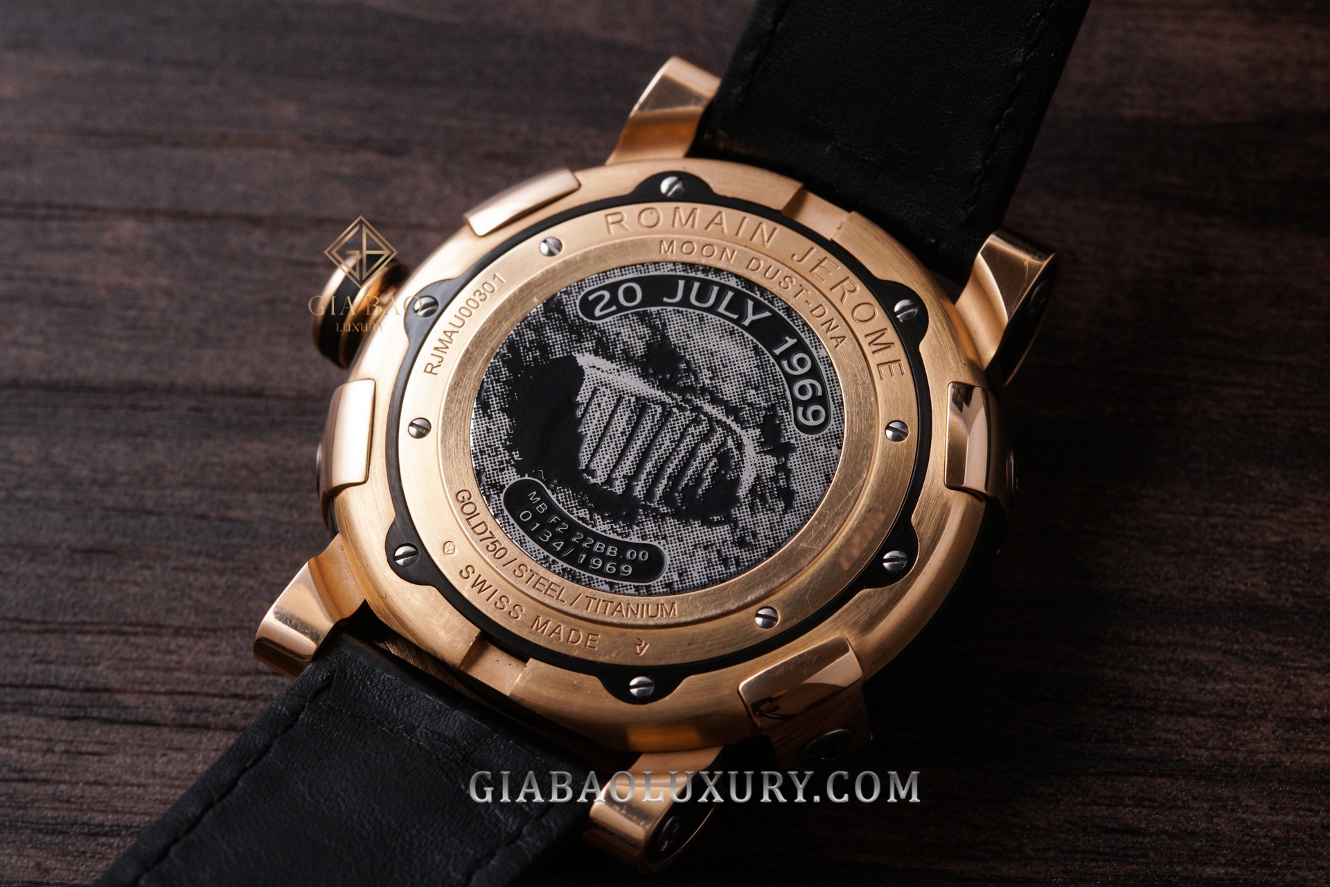 Romain Jerome Moondust Gold Mood Black MB.F2.22BB.00