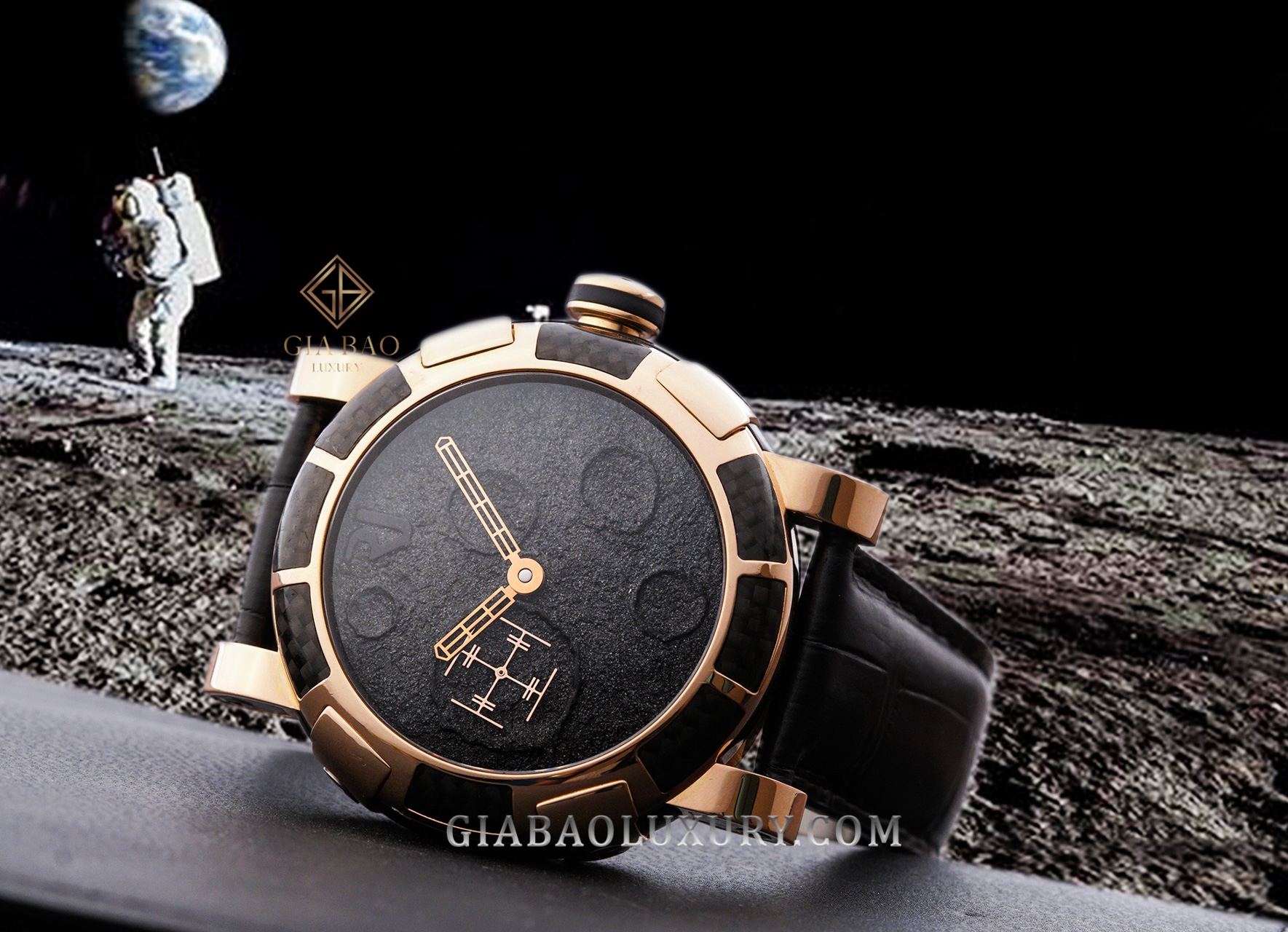 Đồng Hồ Romain Jerome Moondust Gold Mood  MB.F2.22BB.00