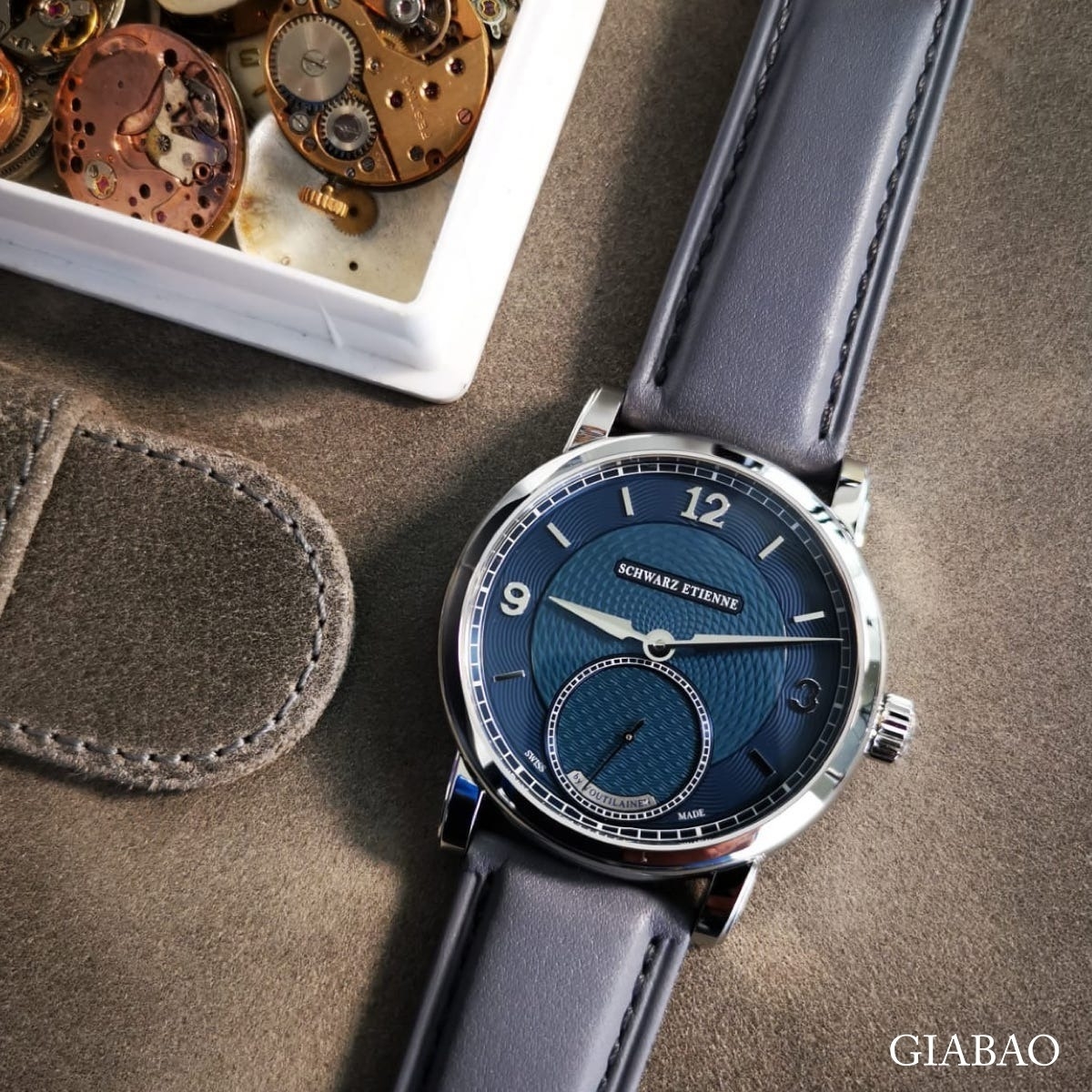 Đồng Hồ Schwarz Etienne Roma Synergy by Kari Voutilainen Blue