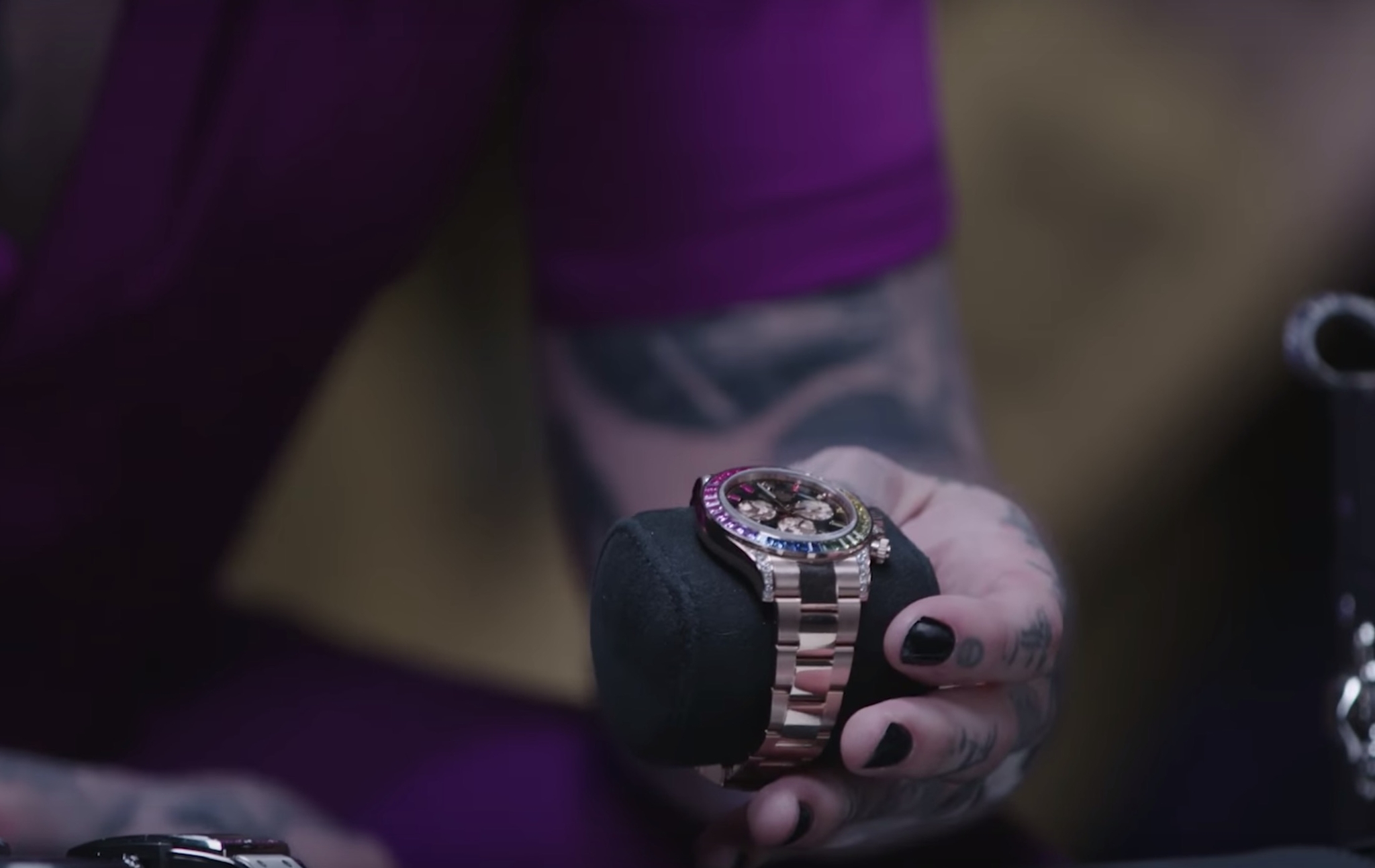 Đồng hồ Rolex Daytona Ref.116595RBOW Post Malone