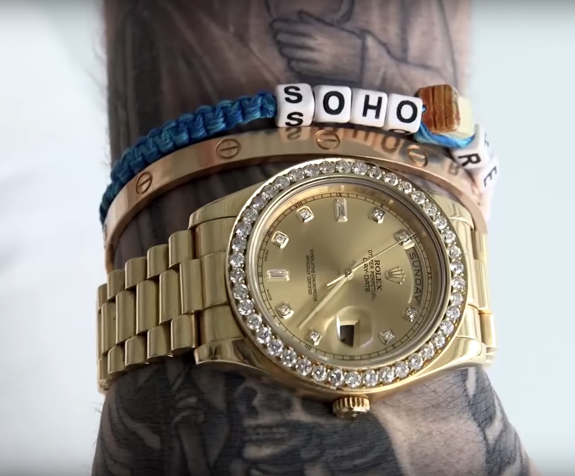 Rolex Day-Date 40 - post malone