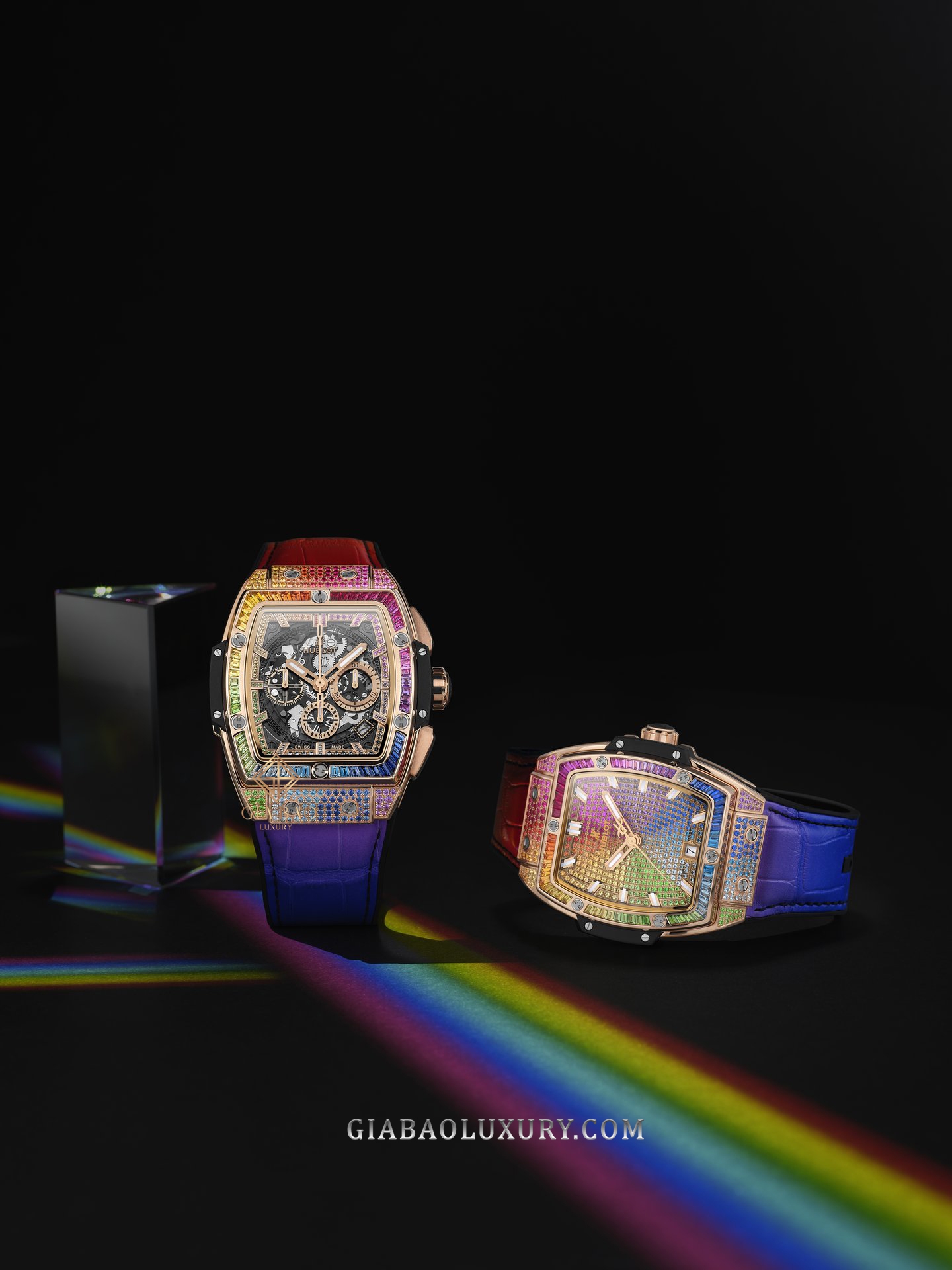 Đồng Hồ Hublot Spirit Of Big Bang RainBow 665.NX.9910.LR.0999