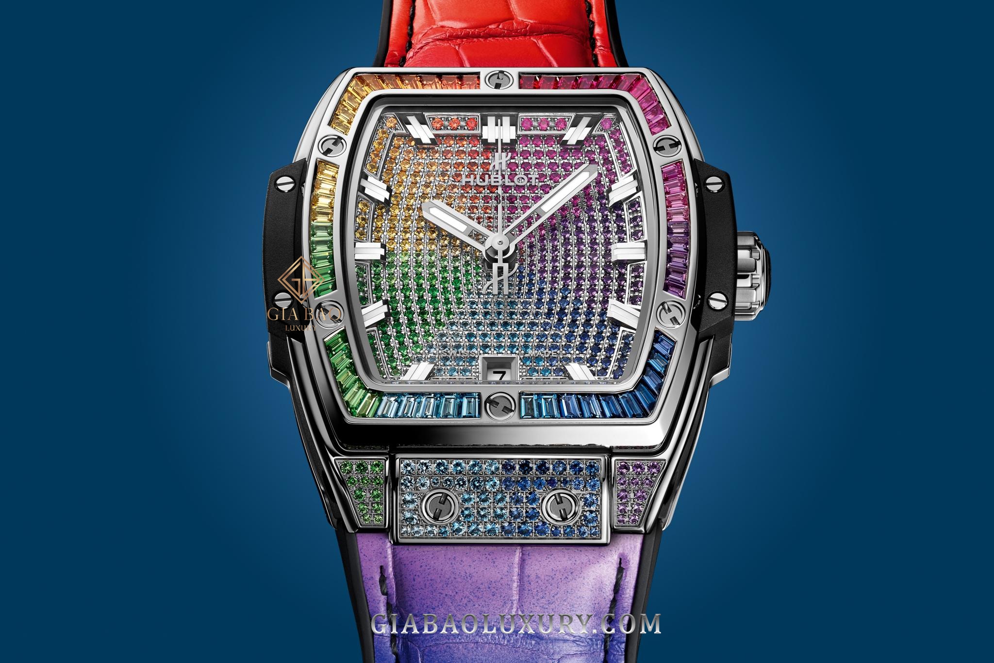 Đồng Hồ Hublot Spirit Of Big Bang RainBow 665.NX.9910.LR.0999