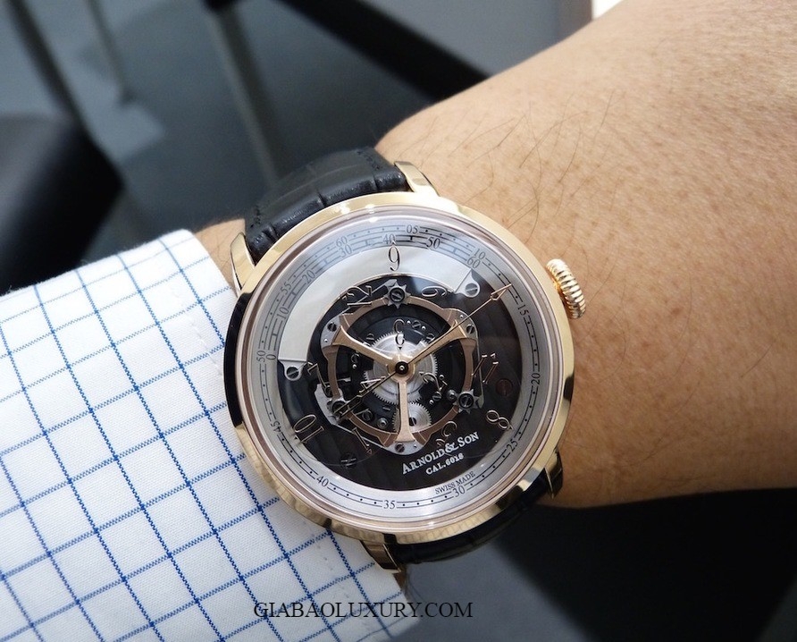 Đồng Hồ Arnold & Son Golden Wheel Limited Edition 1HVAR.M01A.C120A