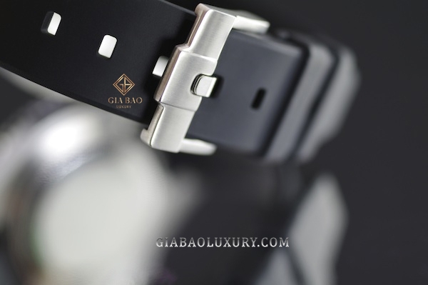 Dây cao su Rubber B dành cho đồng hồ Rolex Sea-Dweller DEEPSEA 44mm Ref. 116660 vành Ceramic khóa Glidelock (2008 - 2017) - Tang Buckle Series VulChromatic®