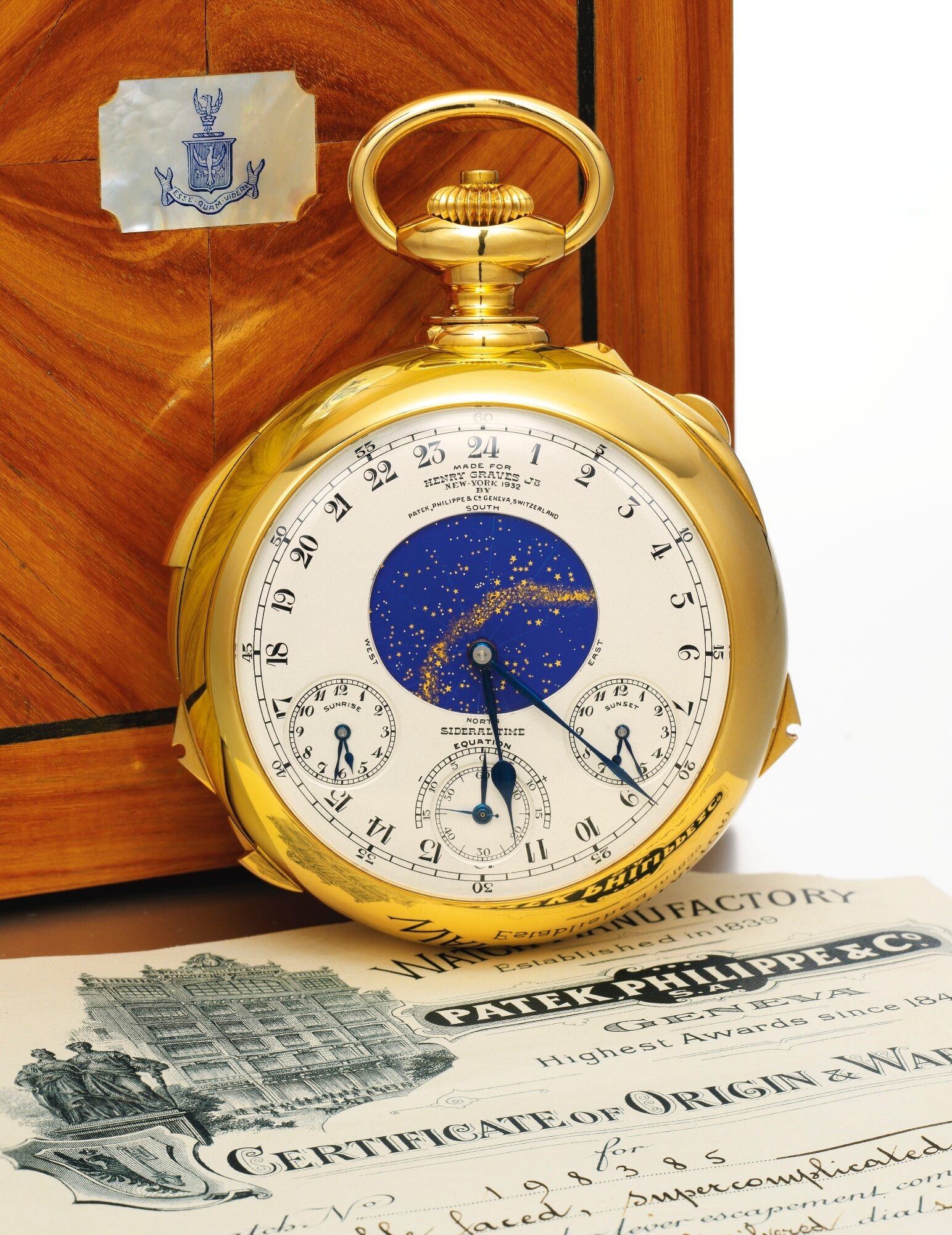 Patek Philippe Supercomplication của Henry Graves