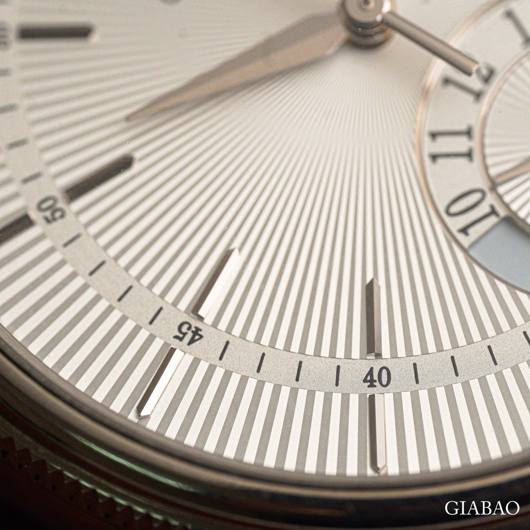 Đồng Hồ Rolex Cellini Dual Time 50529 Mặt Số Bạc