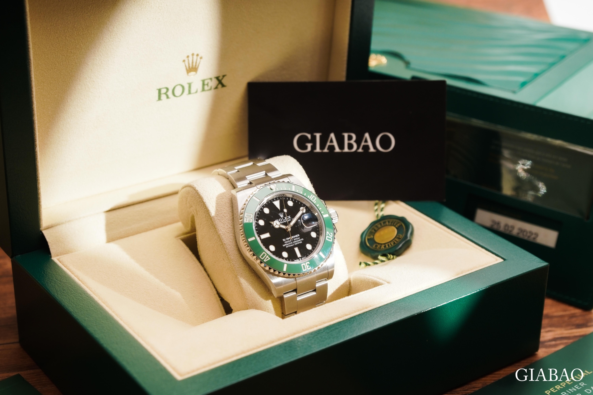 Đồng Hồ Rolex Submariner 126610LV Mặt Số Đen