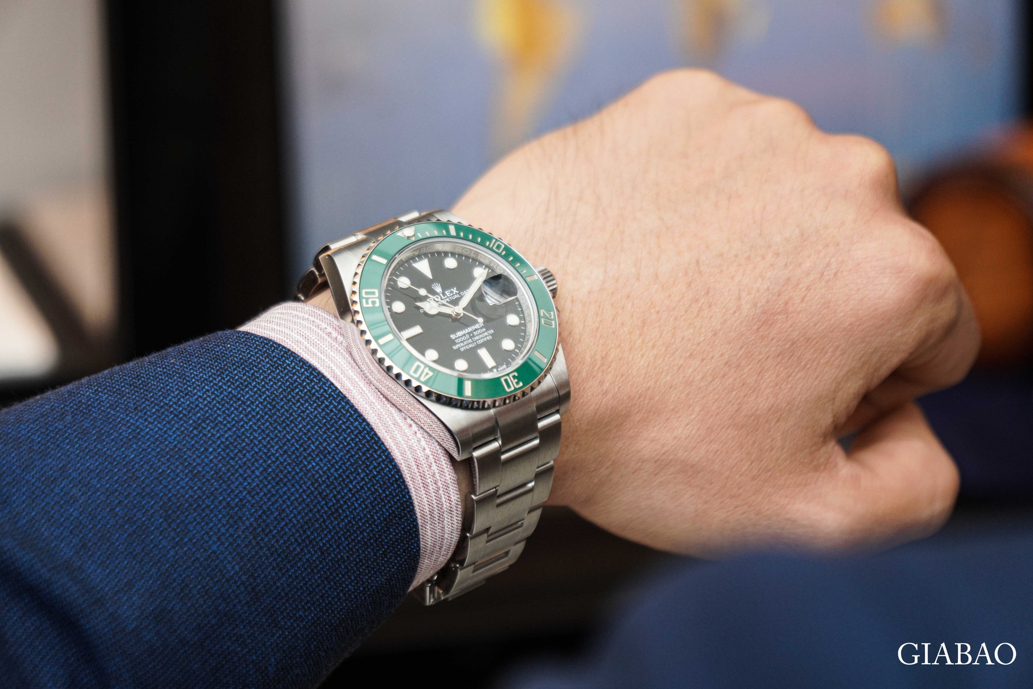 Đồng Hồ Rolex Submariner 126610LV Mặt Số Đen