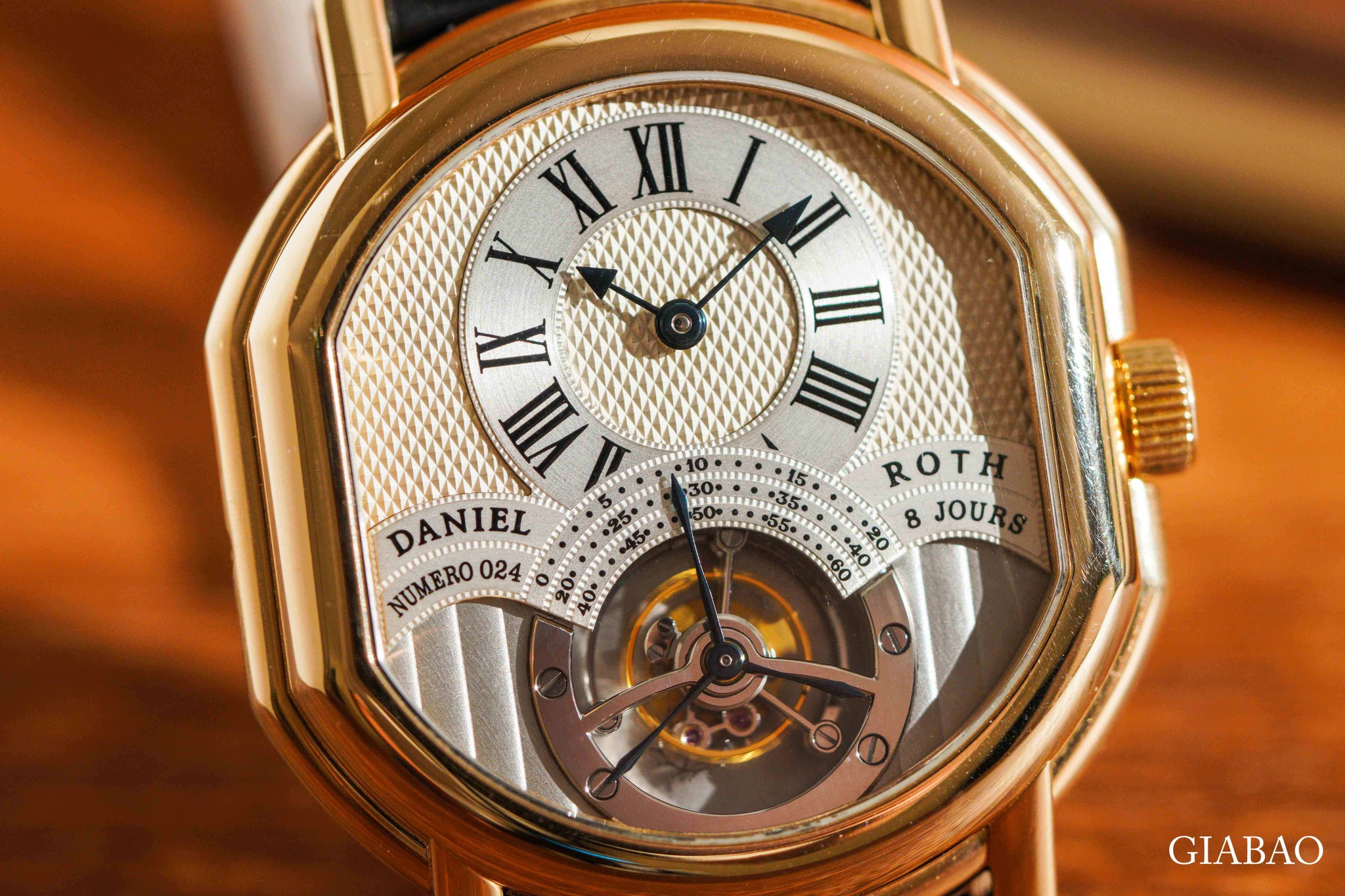 Đồng Hồ Daniel Roth Tourbillon 8 Days 197.X.40